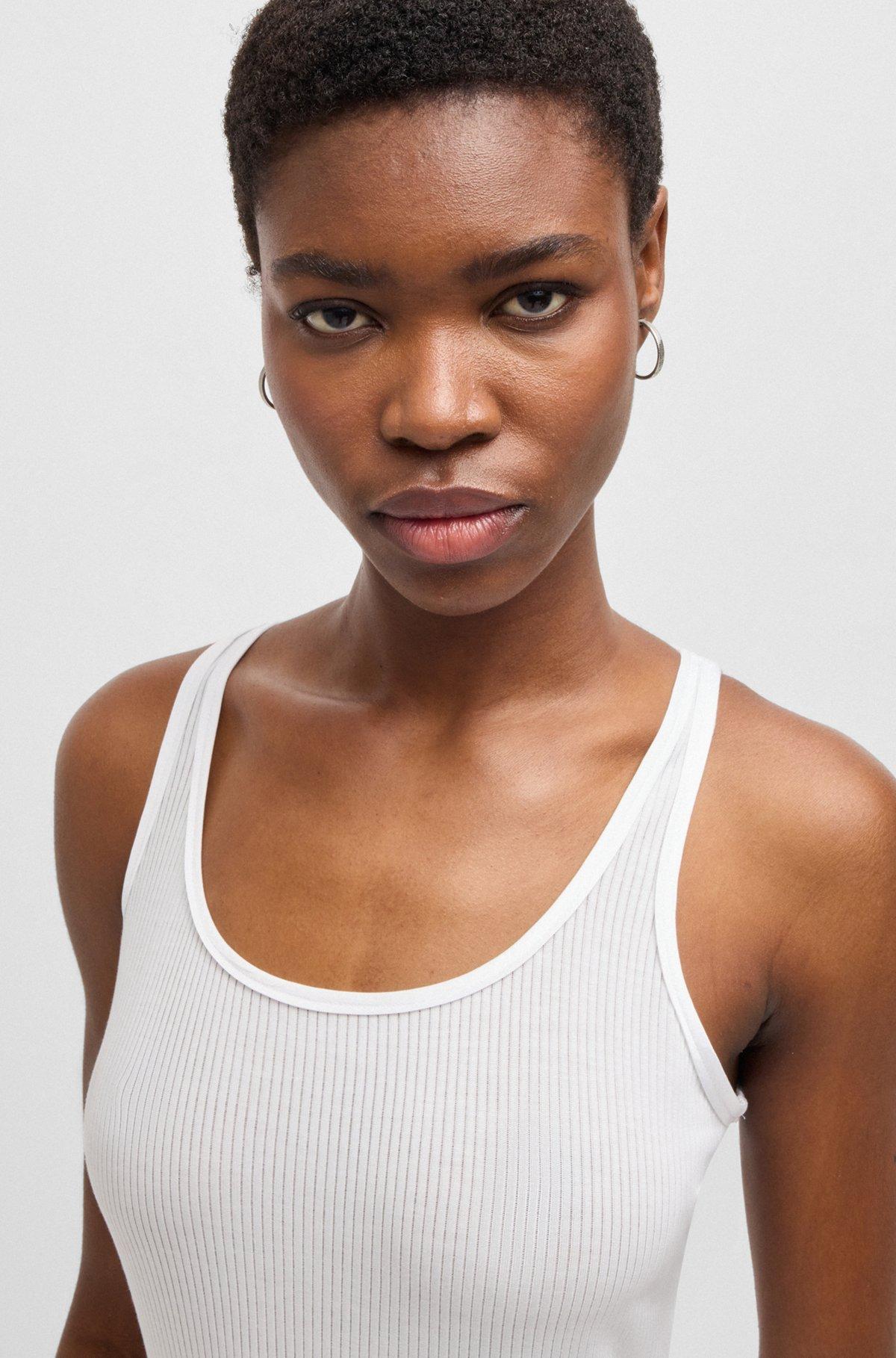 Tank top with ribbed structure Product Image