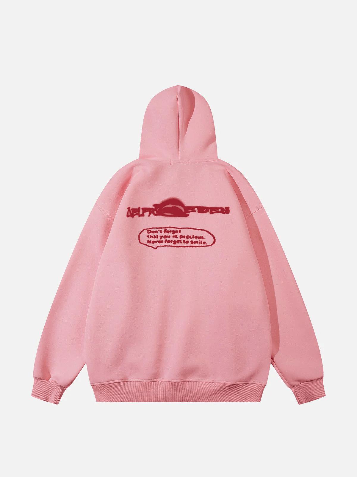 Aelfric Eden Cartoon Figure Print Hoodie Product Image