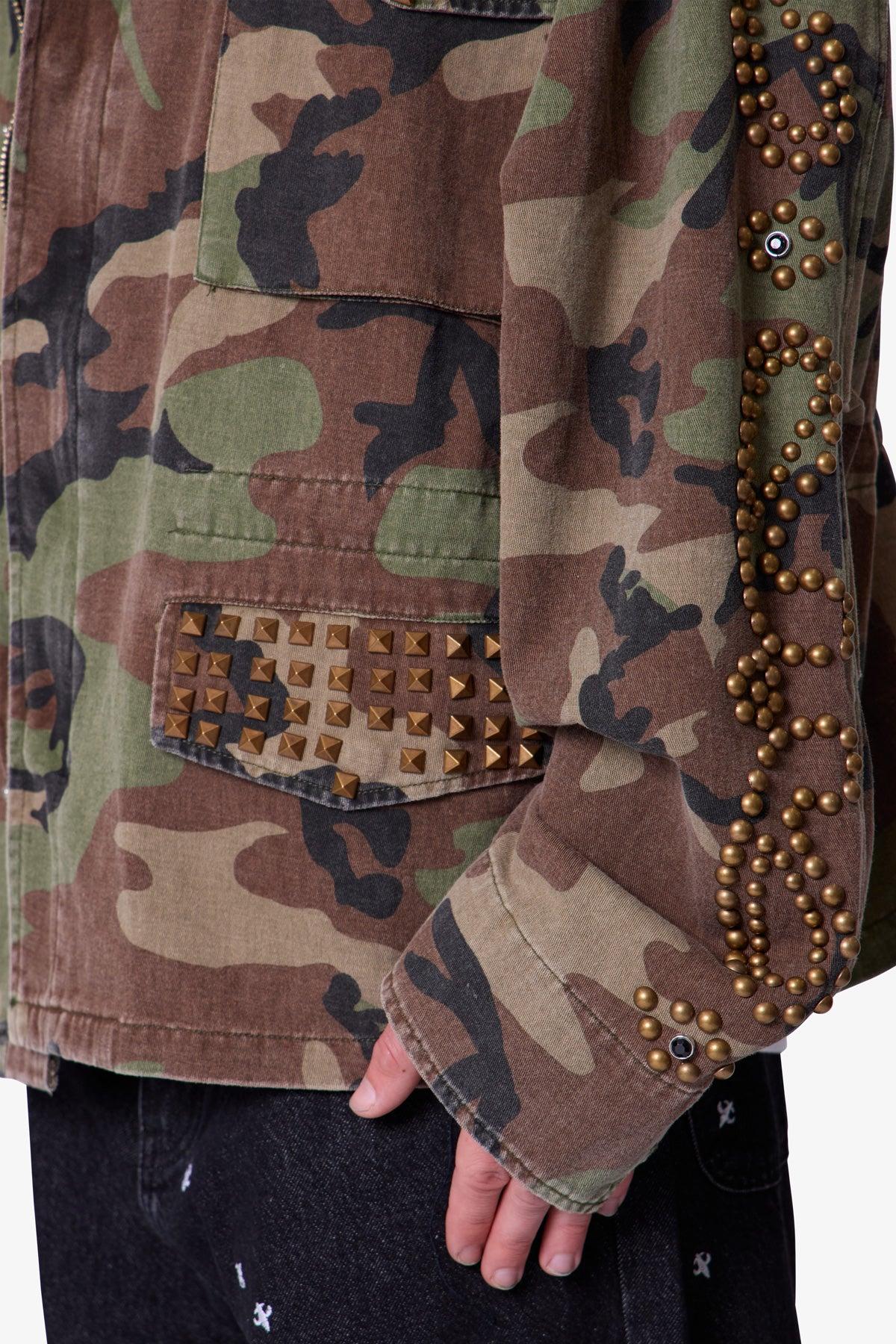 Studded Camo Jacket - Camo Product Image