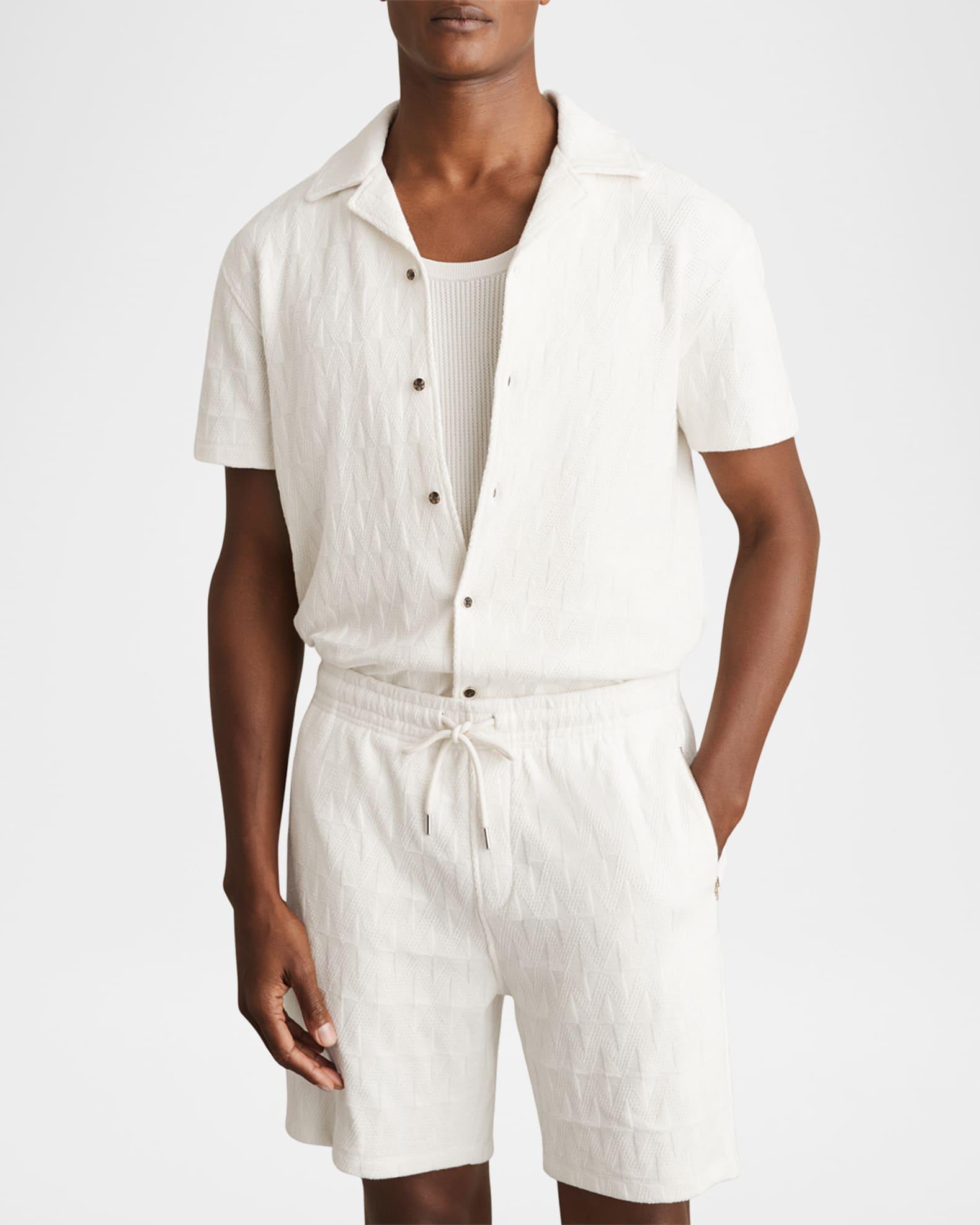 Men's Ackling Geo Knit Camp Shirt Product Image