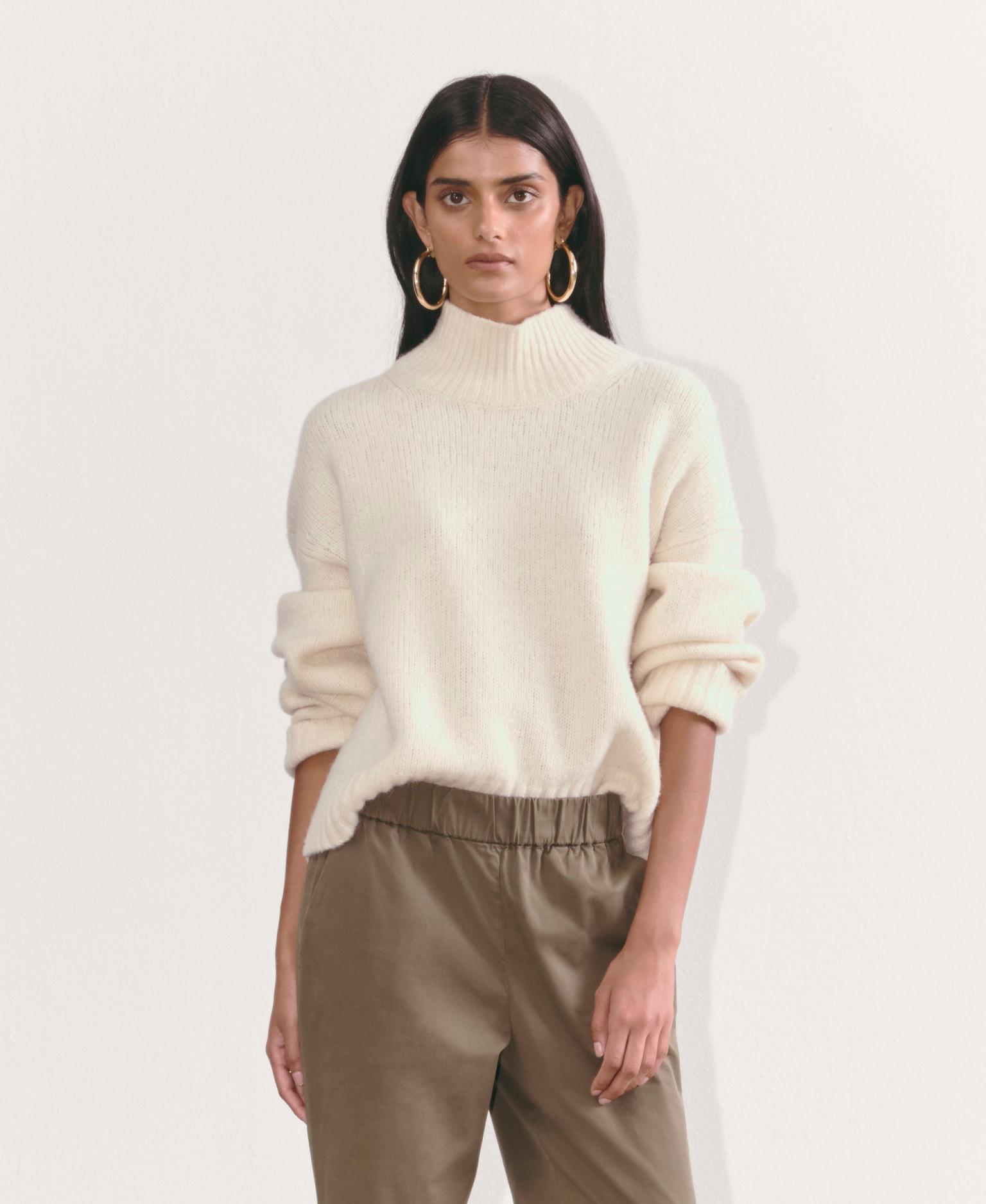 Womens Cloud Oversized Turtleneck Sweater by Everlane Product Image