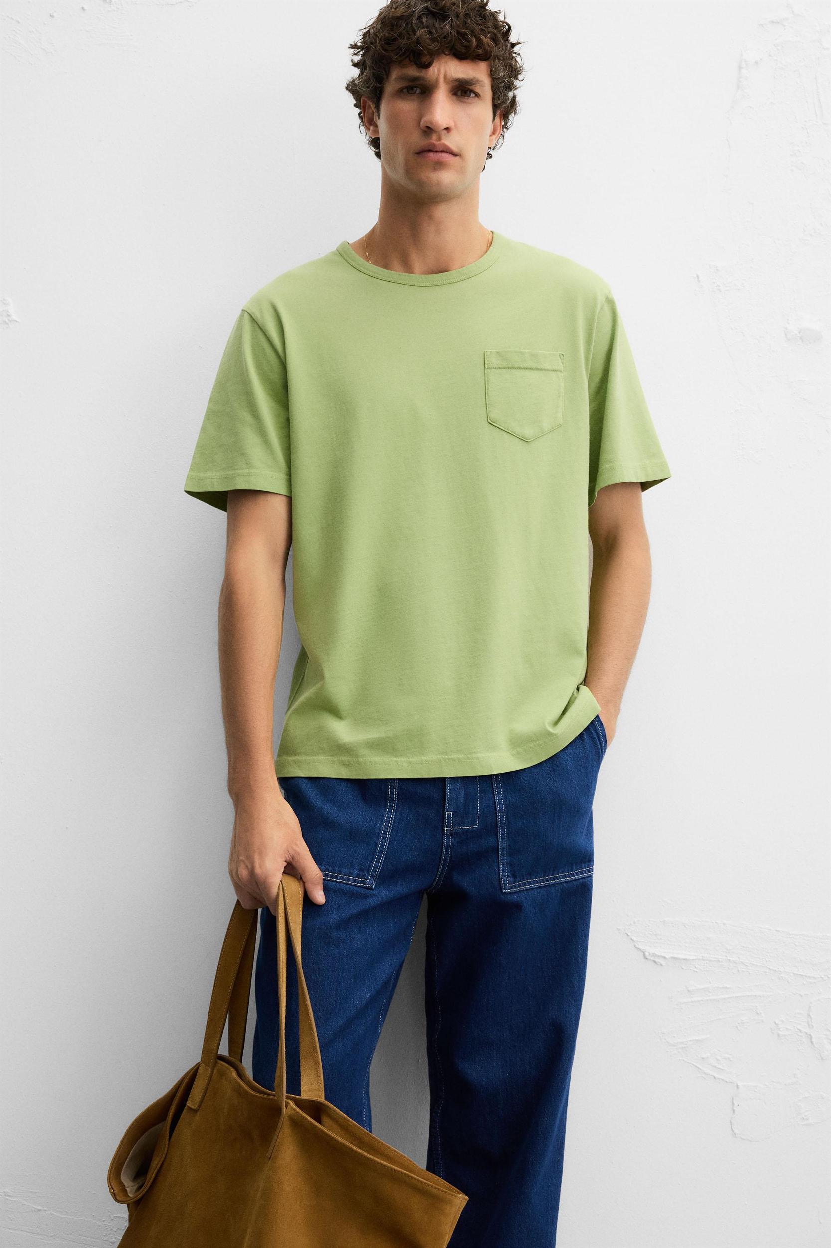 WASHED POCKET T-SHIRT Product Image