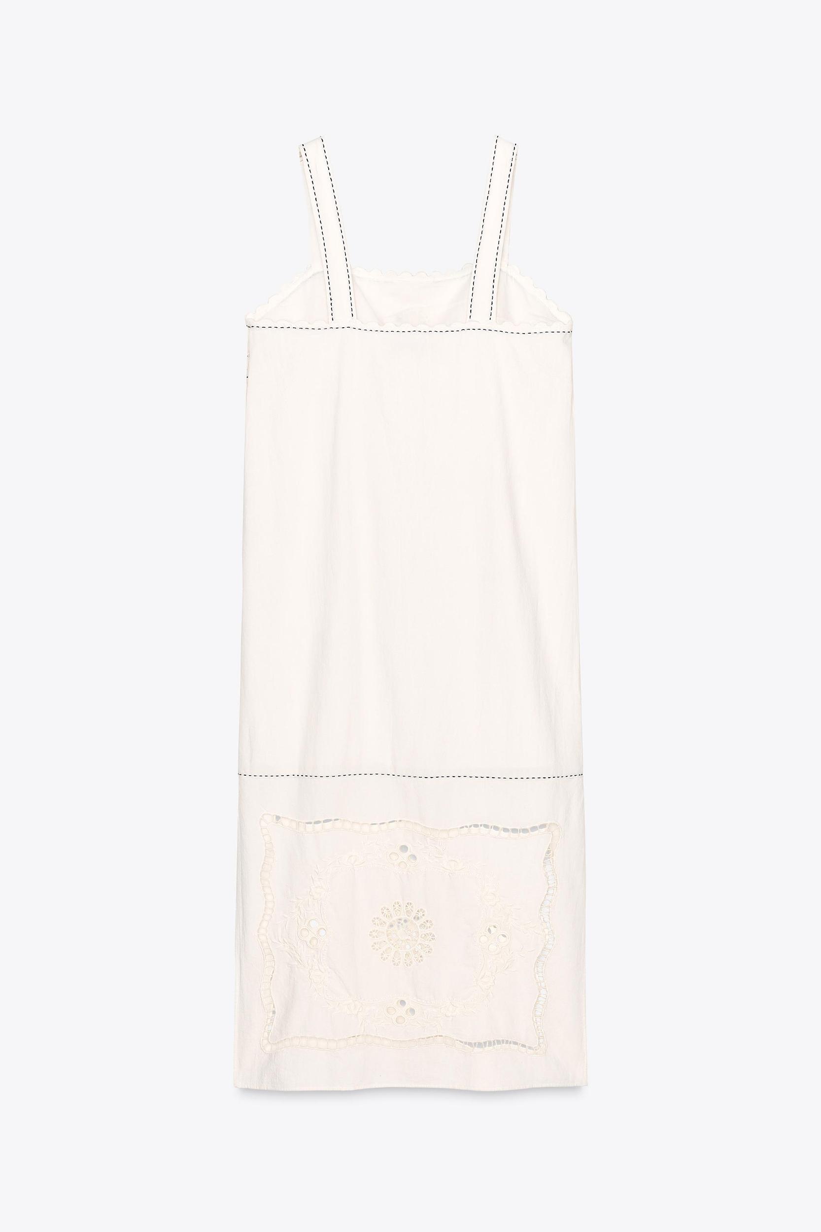 ZW COLLECTION EMBROIDERED STITCH DRESS Product Image