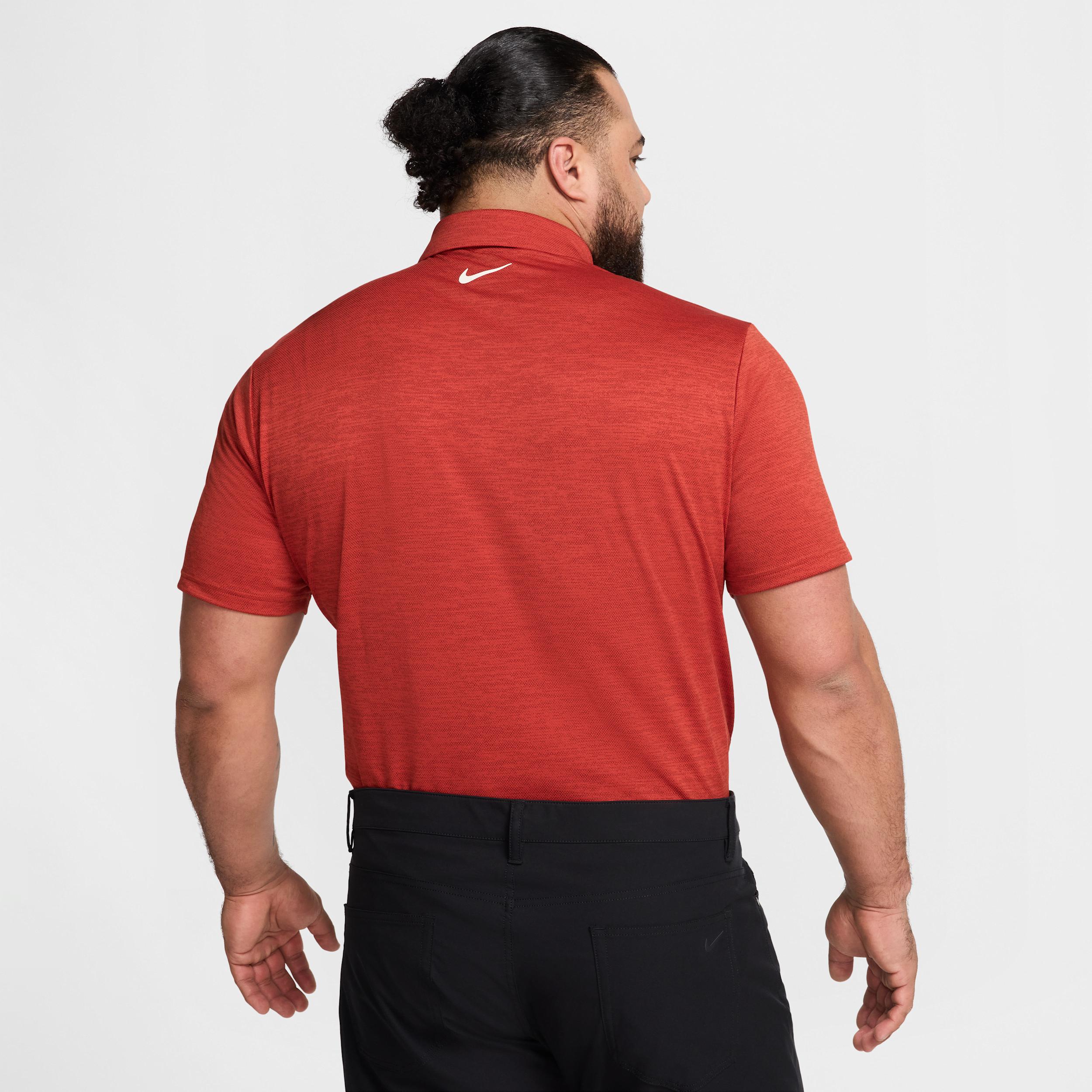 Nike Mens Tour Dri-FIT Jacquard Golf Polo | FZ7475-671 Product Image