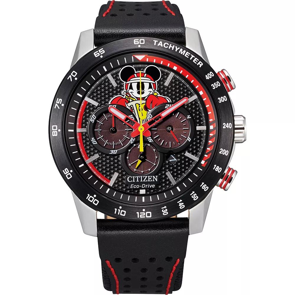 Disney's Mickey Mouse Men's Racer Strap Chronograph Watch by Citizen - CA4439-07W,  Product Image