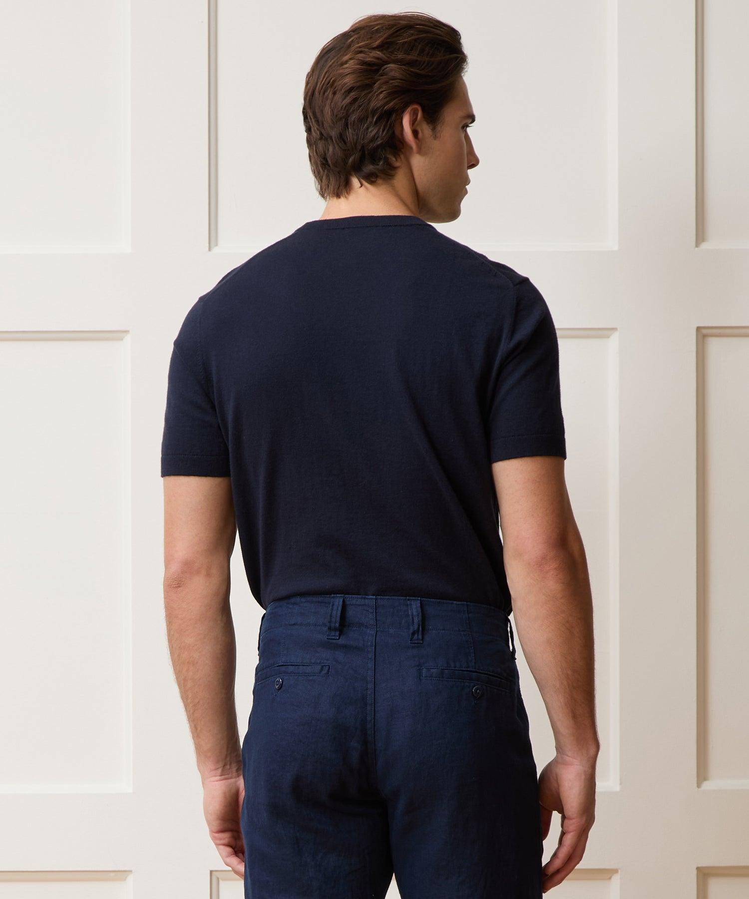 Cotton-Cashmere Sweater Tee Product Image
