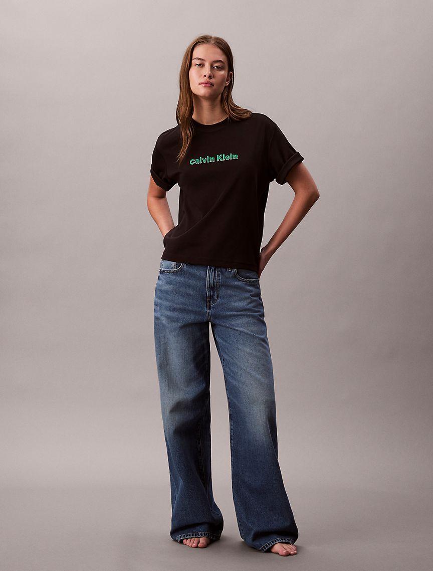 Embroidered Logo Graphic Classic T-Shirt Product Image