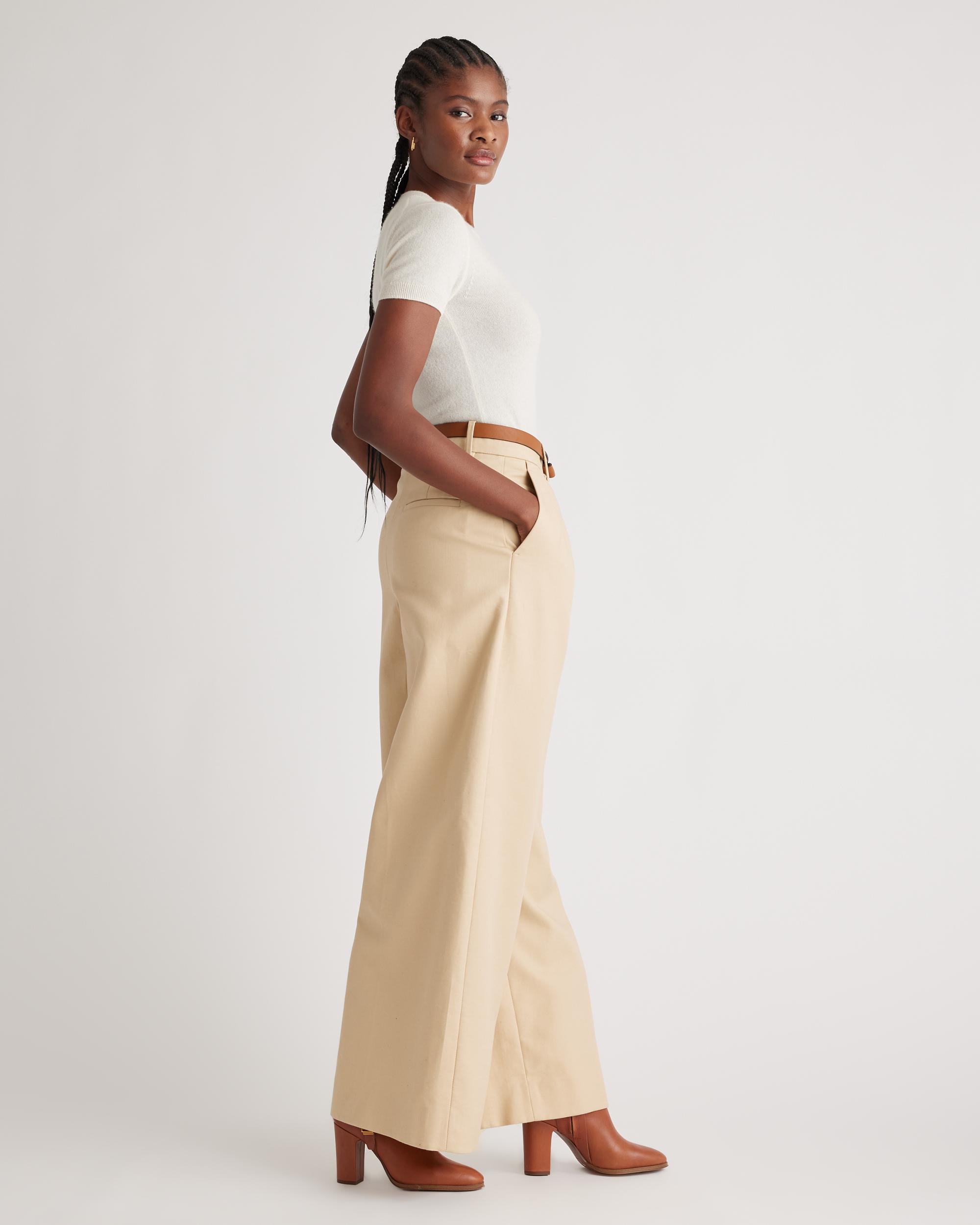 Quince | Women's Mongolian Cashmere T-Shirt Size XL Product Image