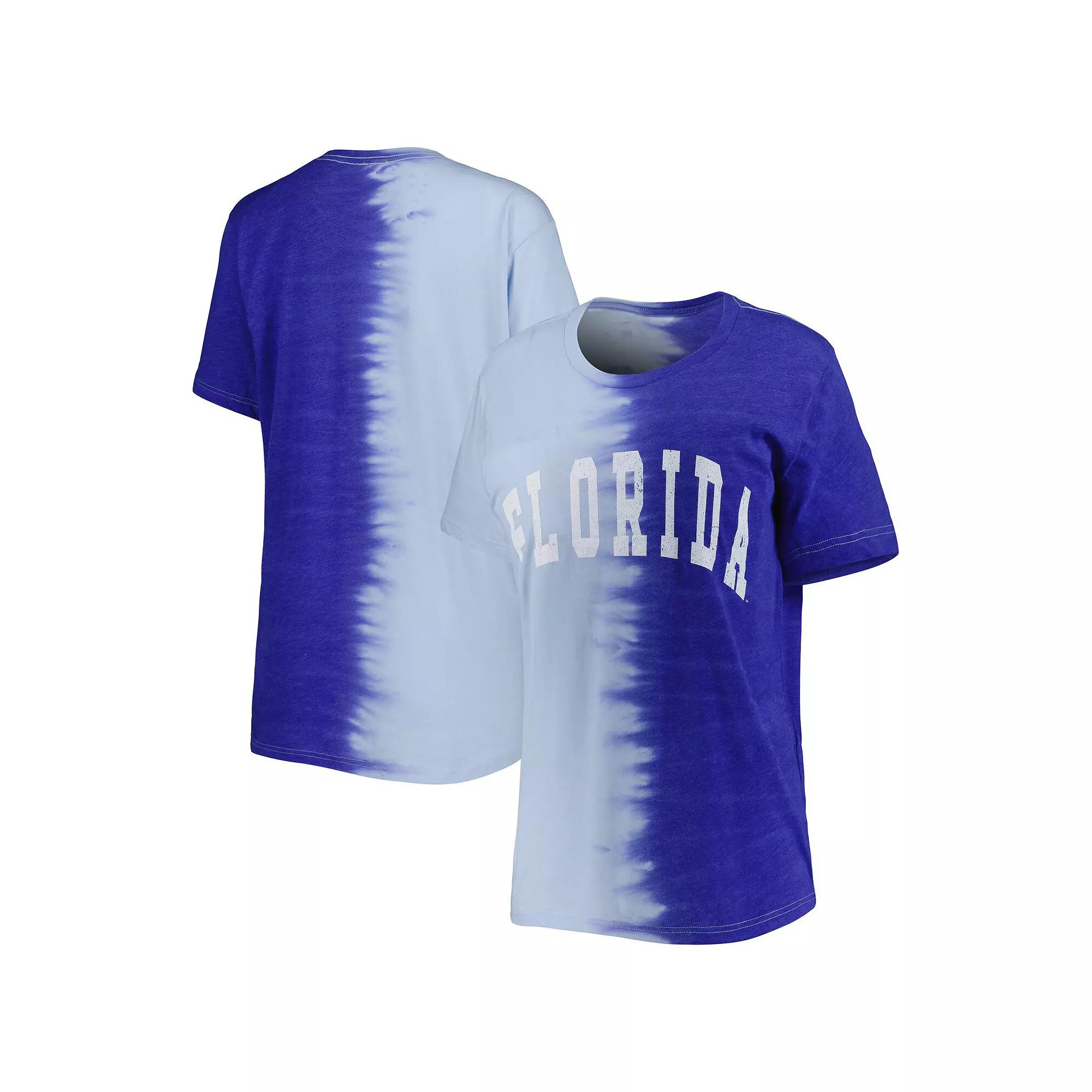 Women's Gameday Couture Royal Florida Gators Find Your Groove Split-Dye T-Shirt,  Product Image