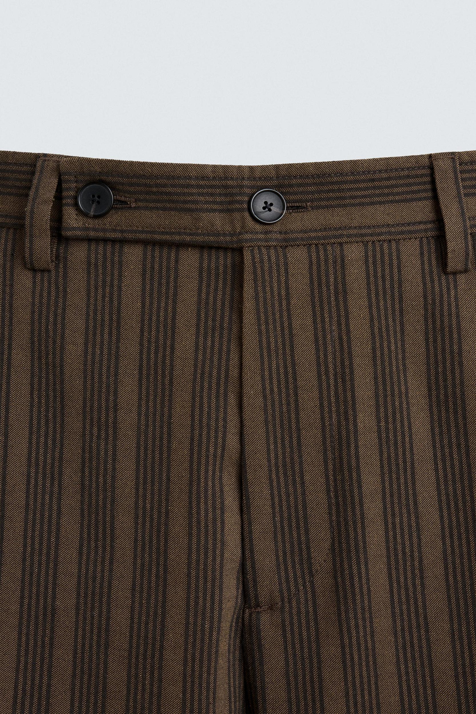 STRIPED BALLOON FIT PANTS © OTIS KWAME KYE QUAICOE Product Image