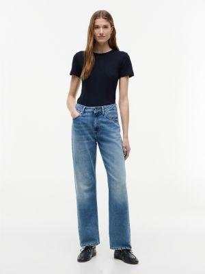 Slim Fit Pointelle Crewneck T-Shirt Product Image