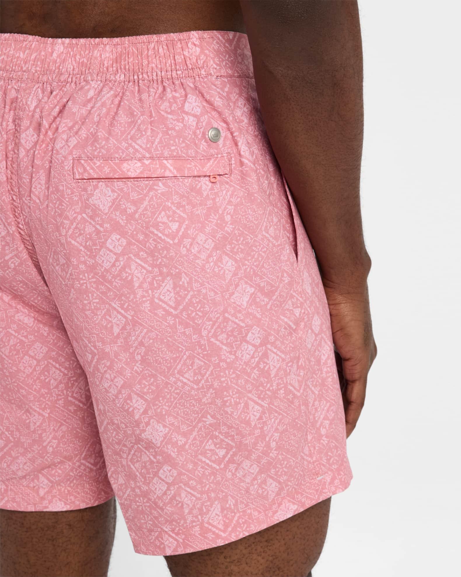 Men's Mosaic Stretch Swim Trunks Product Image