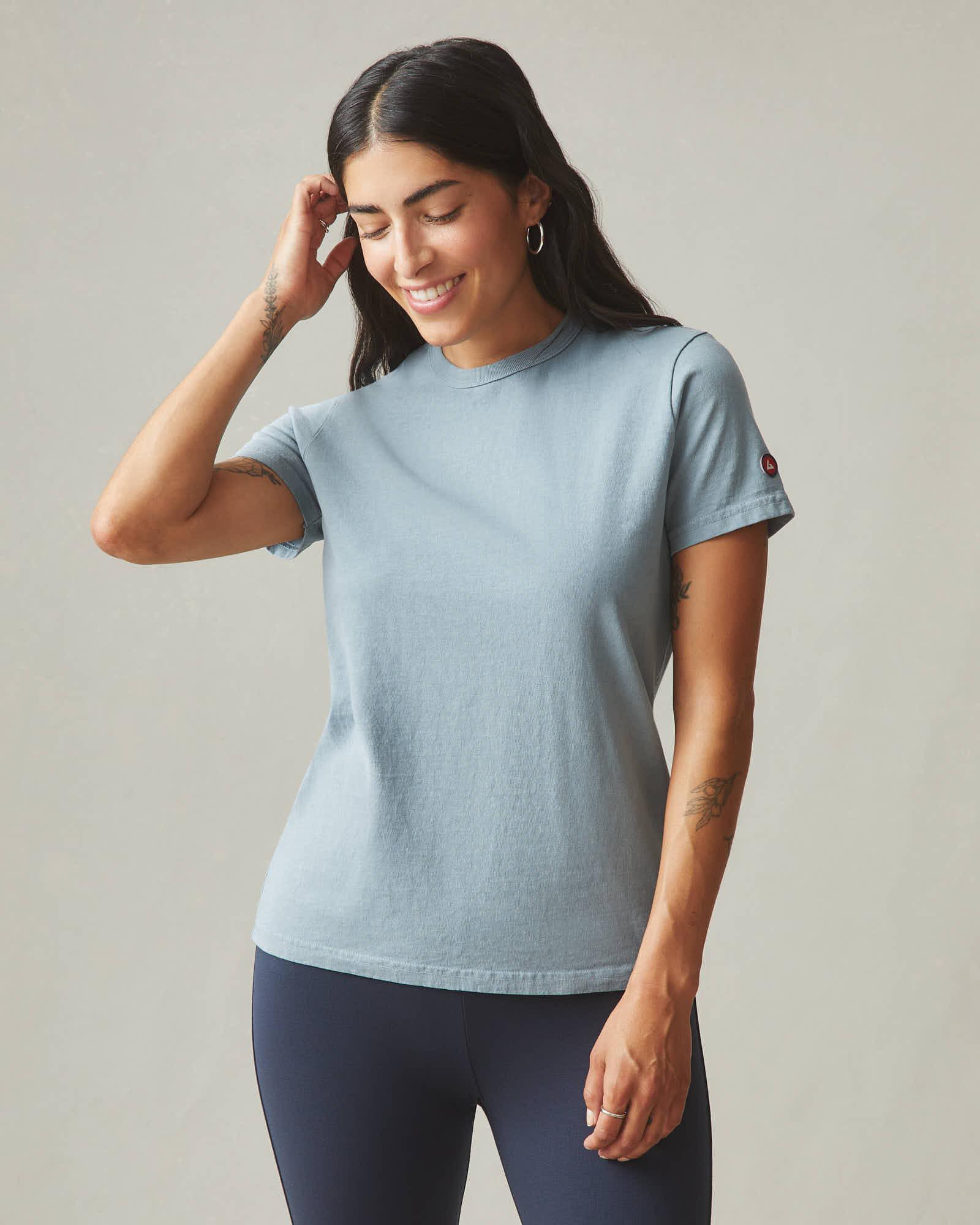 Women's Vintage Crew Tee - Washed Trooper Product Image