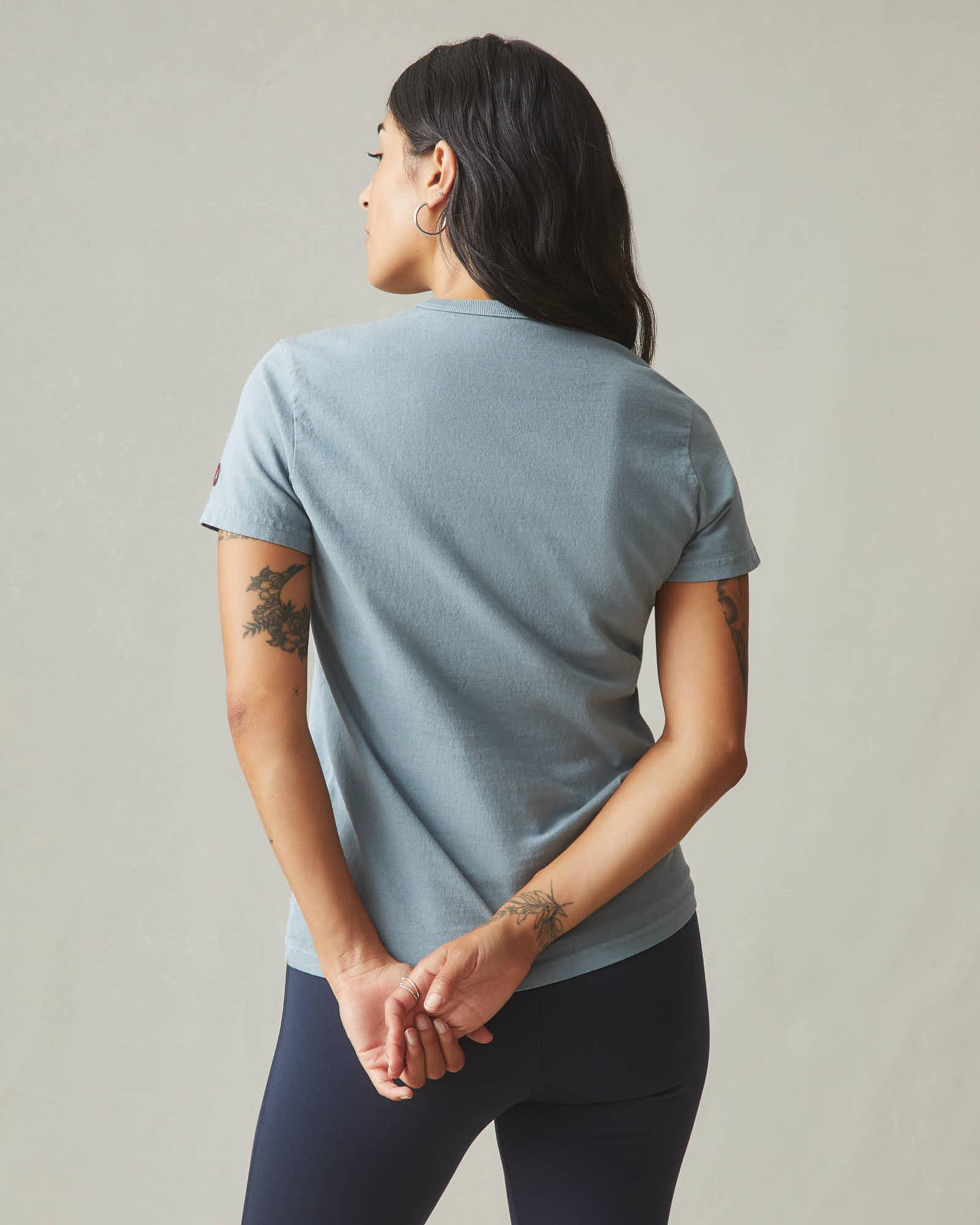 Women's Vintage Crew Tee - Washed Trooper Product Image