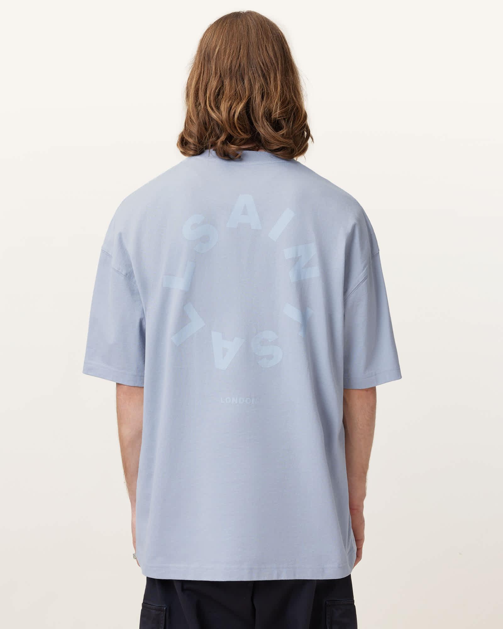 Tierra Oversized Crew Neck Logo T-Shirt Product Image