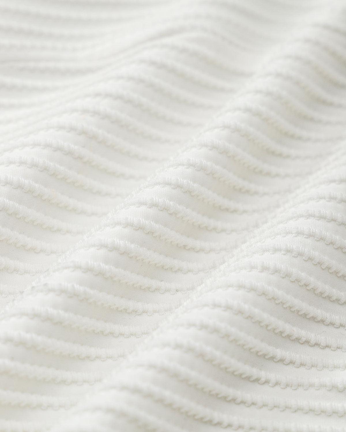 White Splicing Sweater Mini Dress Product Image