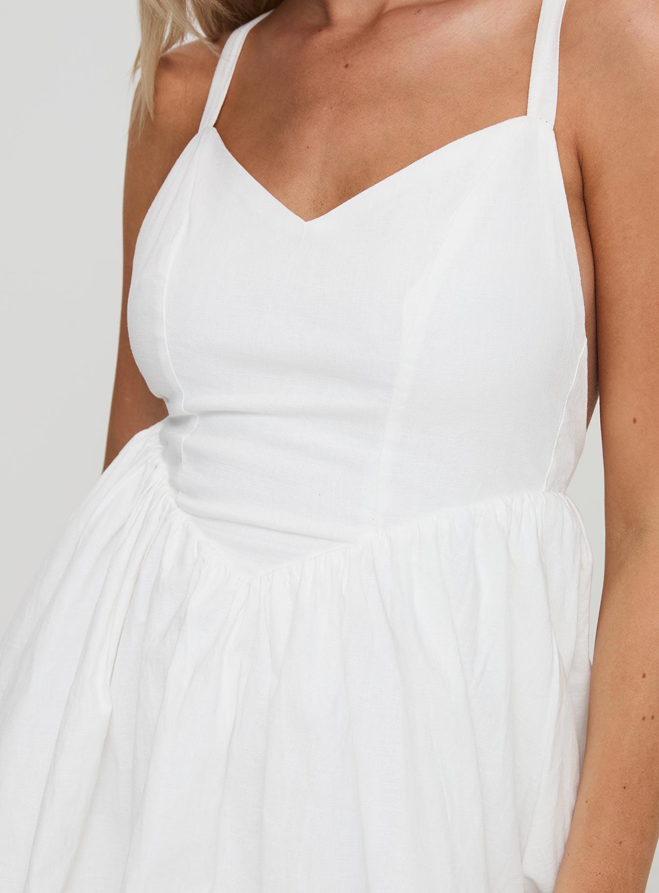 Cona Mini Dress White Product Image