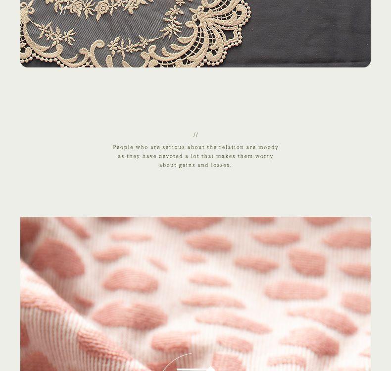 Lace Trim Leopard Print Panties Product Image