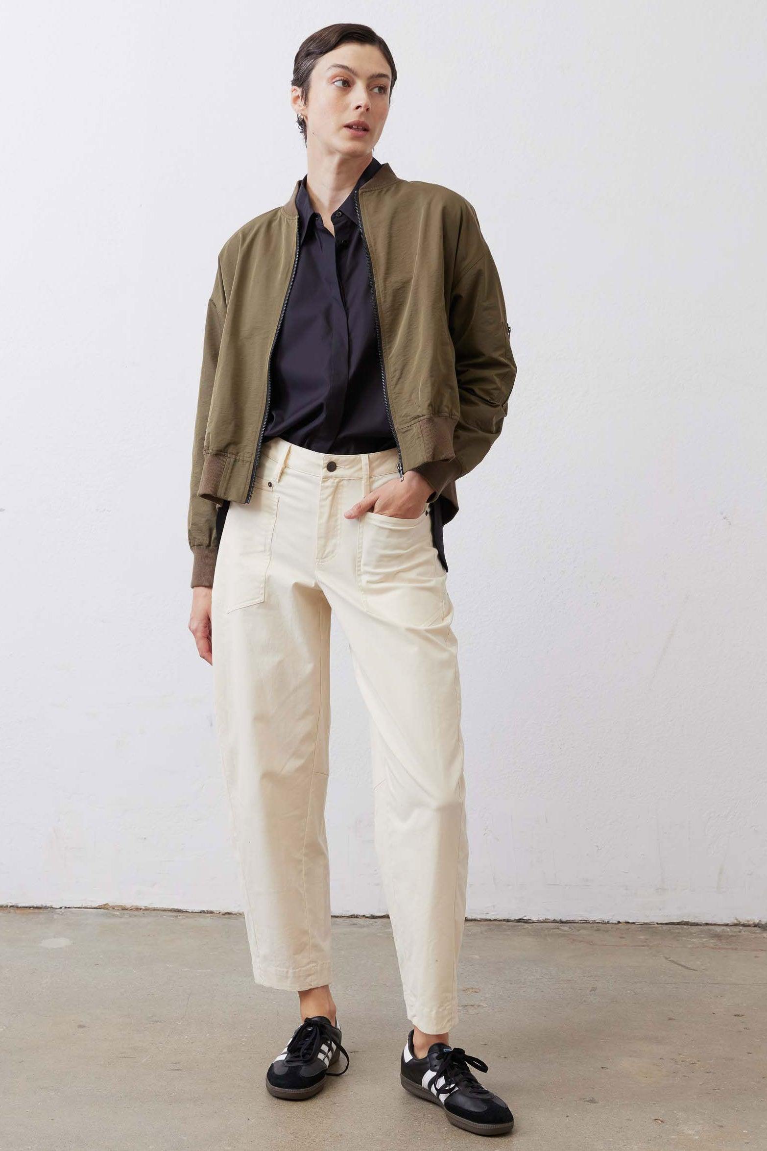 The Slouchy Soft Twill Pants Product Image