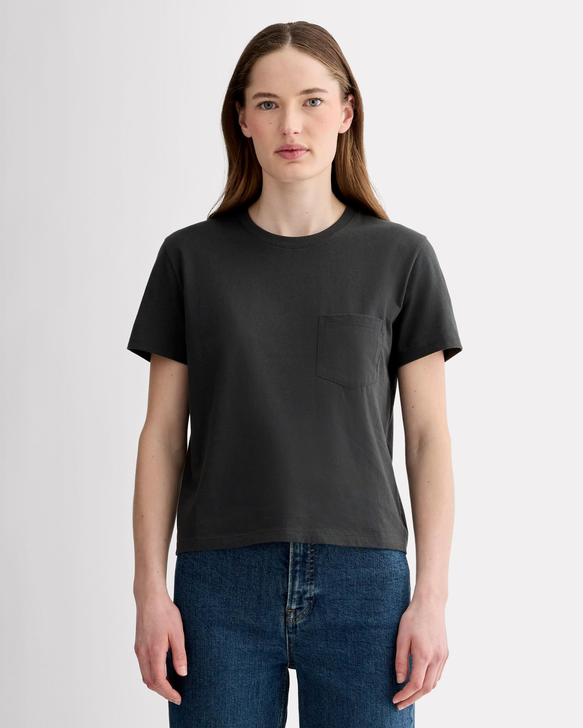 Womens Box-Cut T-Shirt in Essential Cotton by Everlane Product Image