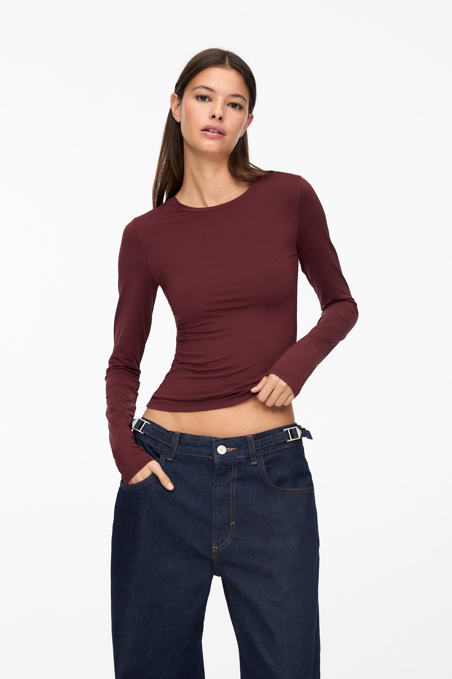 Long sleeve polyamide T-shirt Product Image