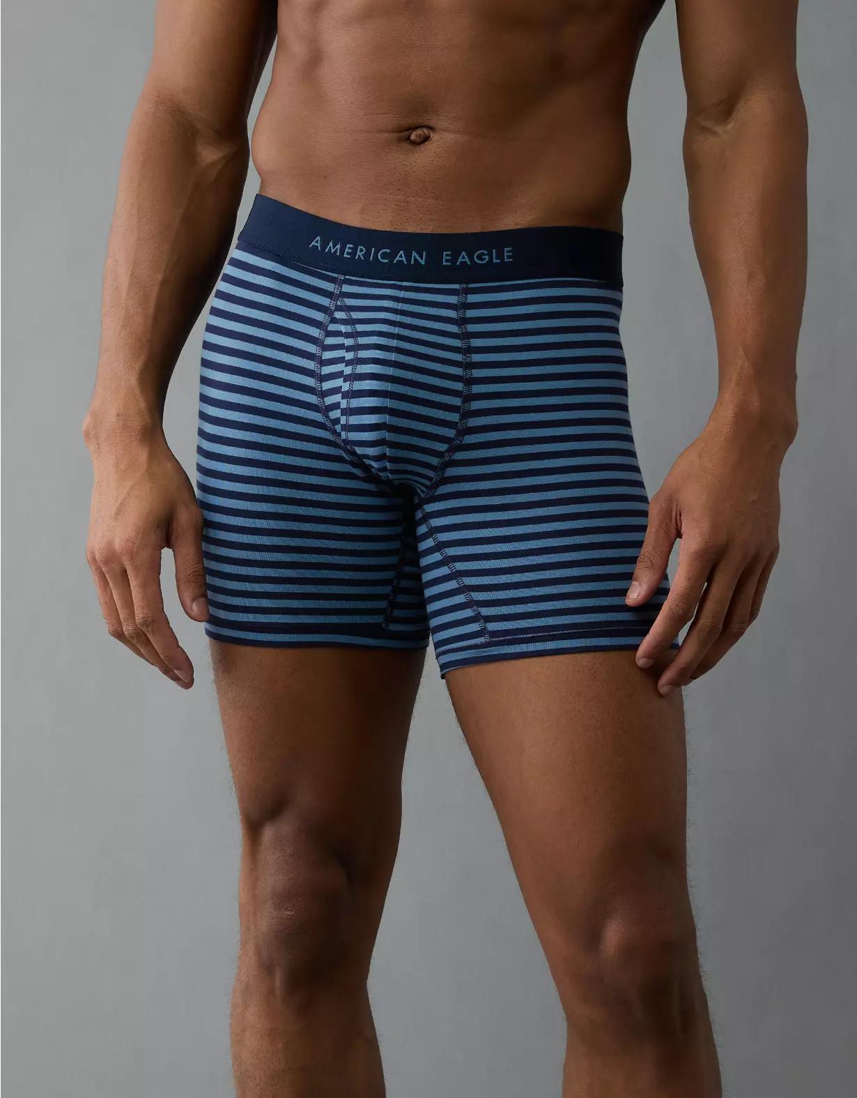 AEO Men's Striped 6" Classic Boxer Brief Product Image