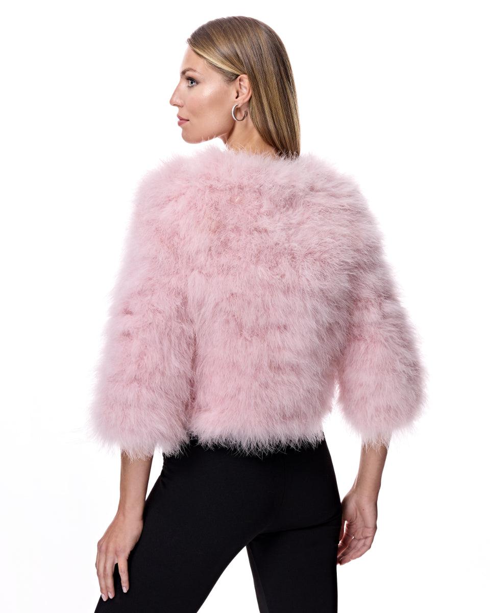 Cropped Feather Bolero Product Image