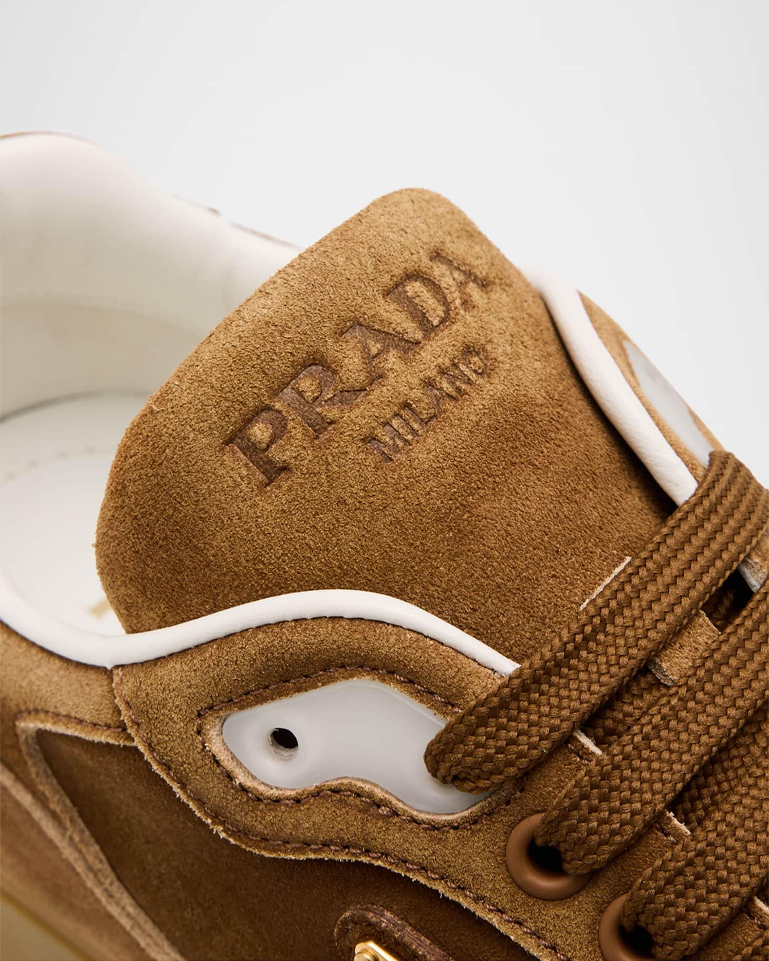 Trail Suede Low-Top Sneakers Product Image