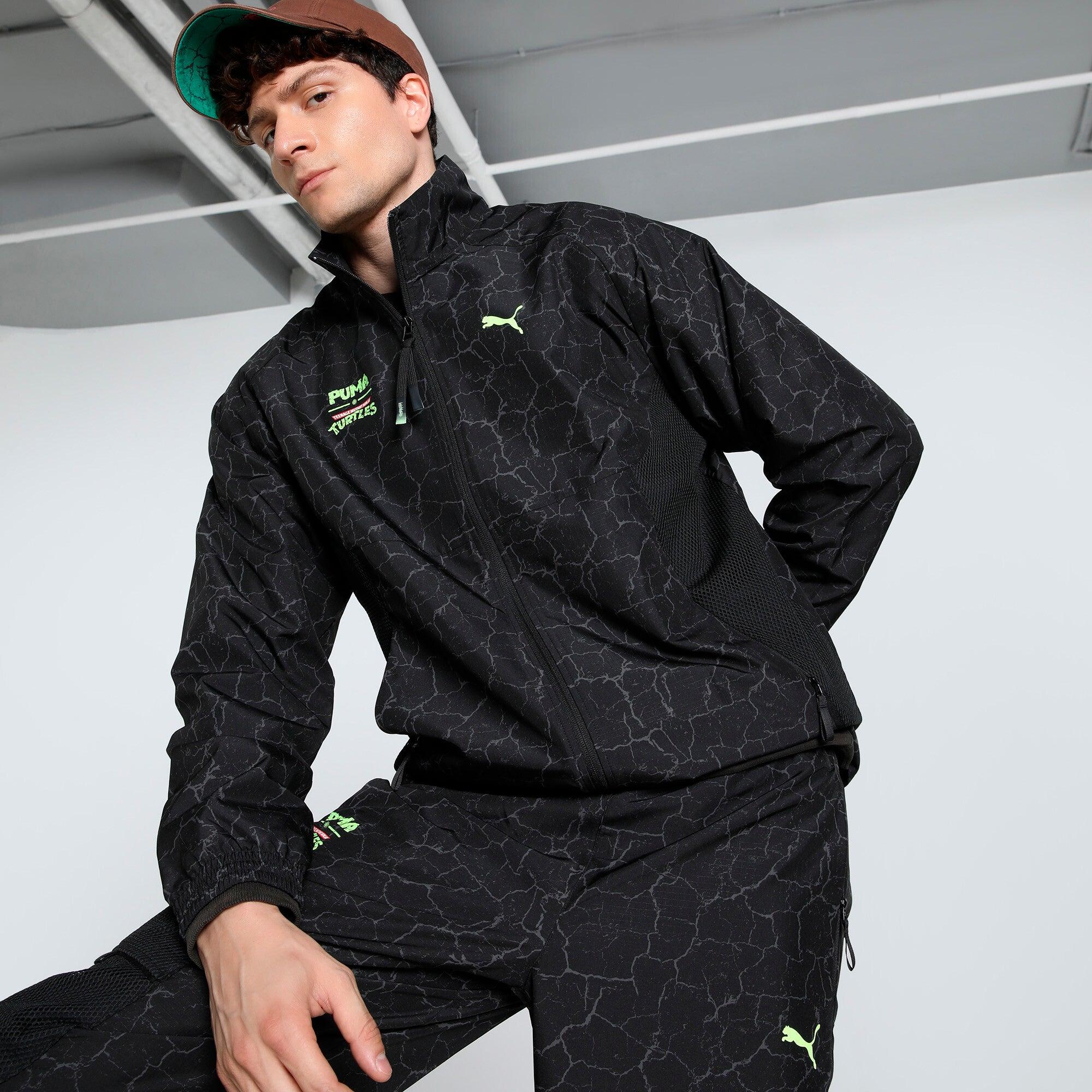 Puma Men's X Tmnt tech Relaxed Track Jacket - 630102-01 Male Product Image