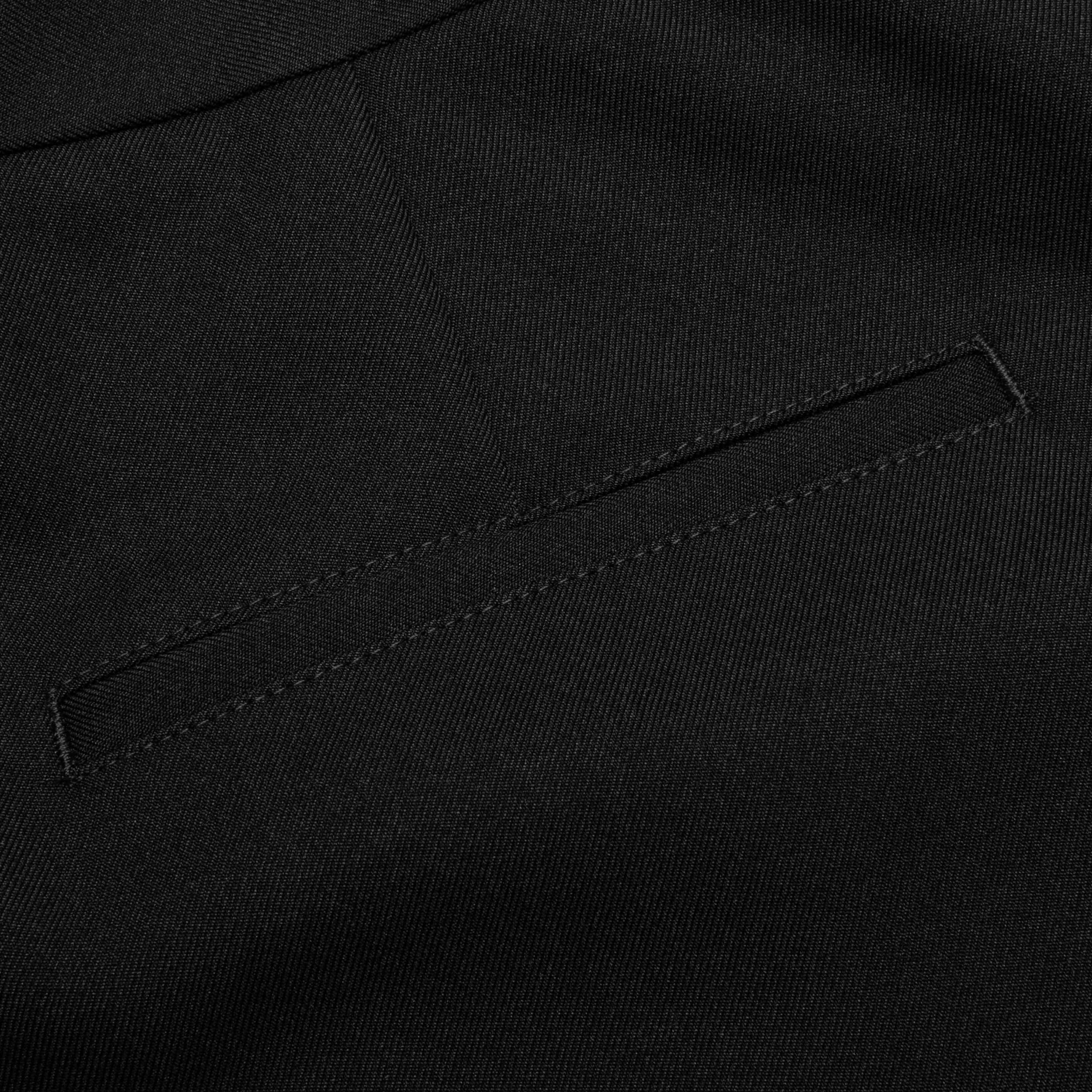 Wide Leg Formal Trouser - Black Male Product Image