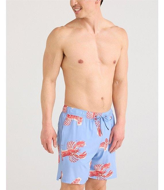 SAXX Lobster Boil Oh Buoy 2N1 7#double; Inseam Swim Shorts Product Image