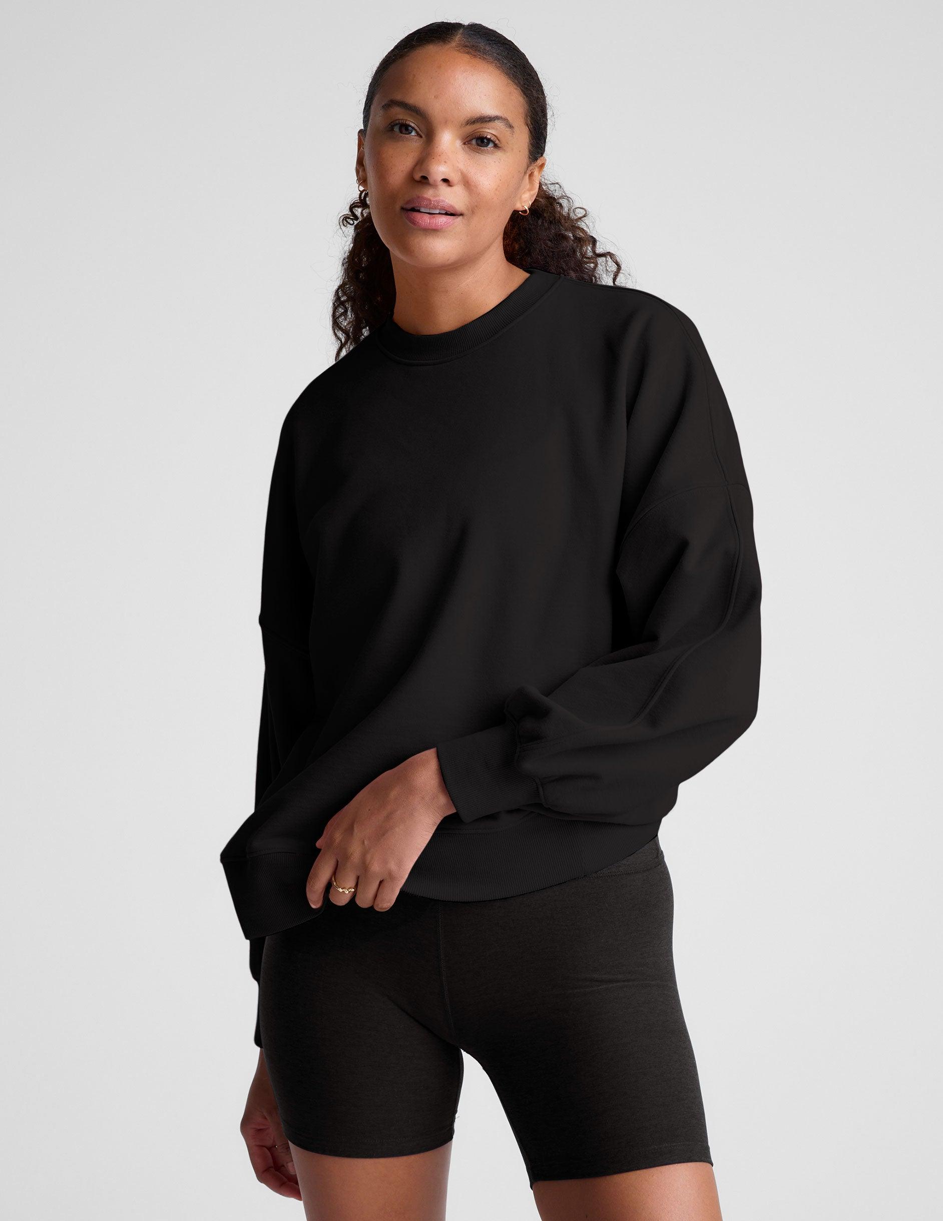 LuxeFleece Oversized Sweatshirt Product Image