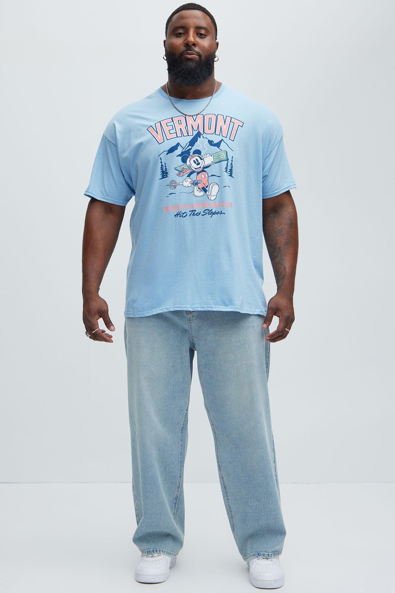 Disney Vermont Alpine Ski Club Short Sleeve Tee - Light Blue Product Image