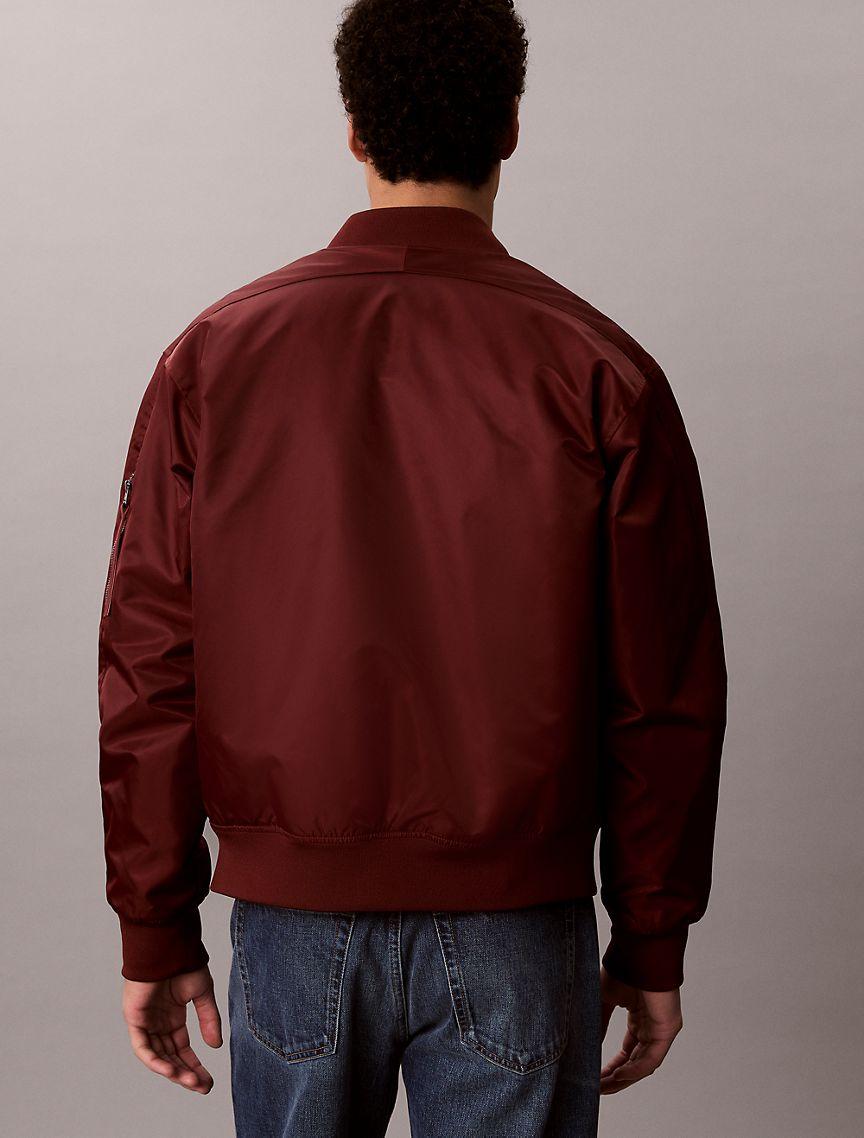 Nylon Bomber Jacket Product Image