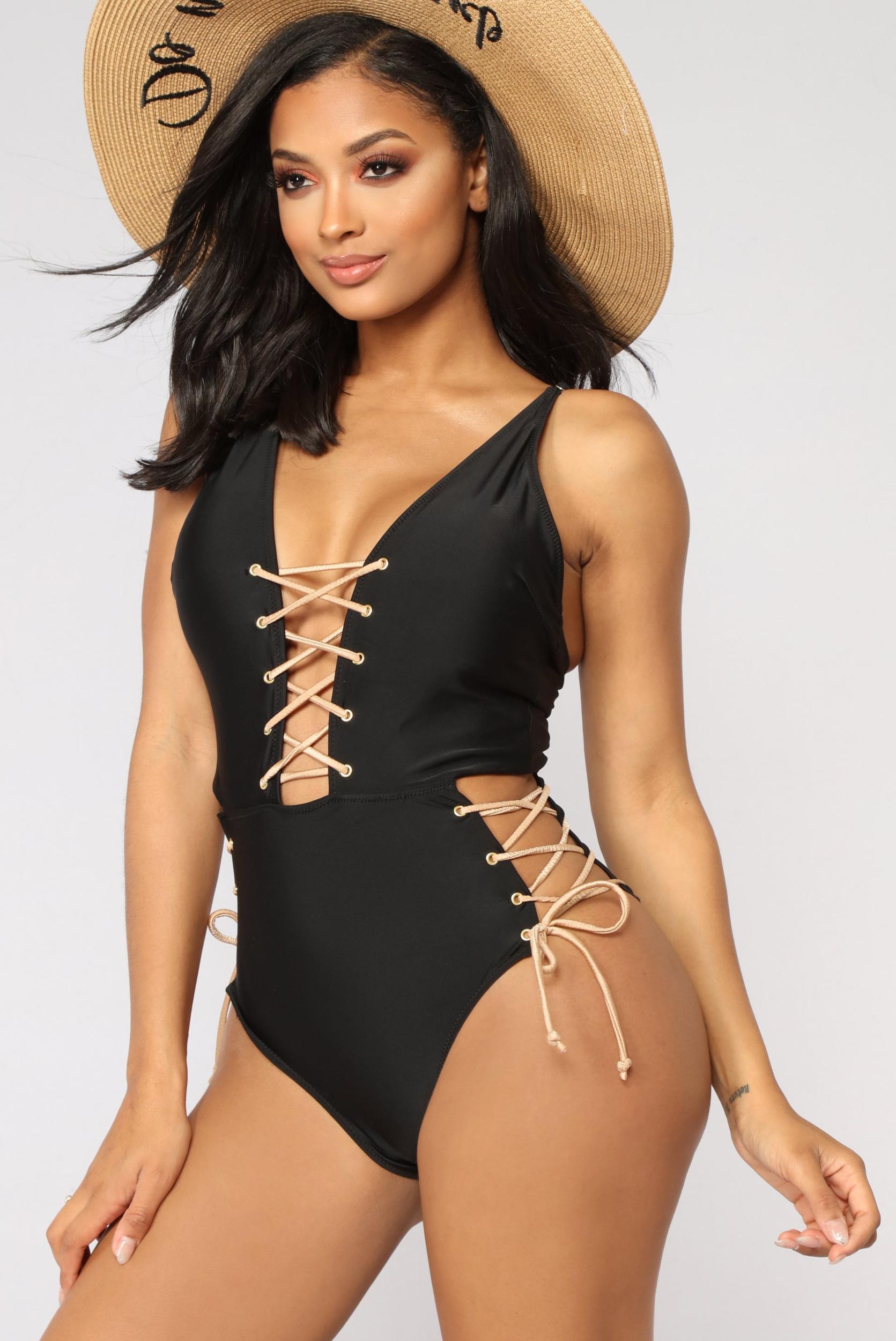 Taurus Swimsuit - Black Product Image