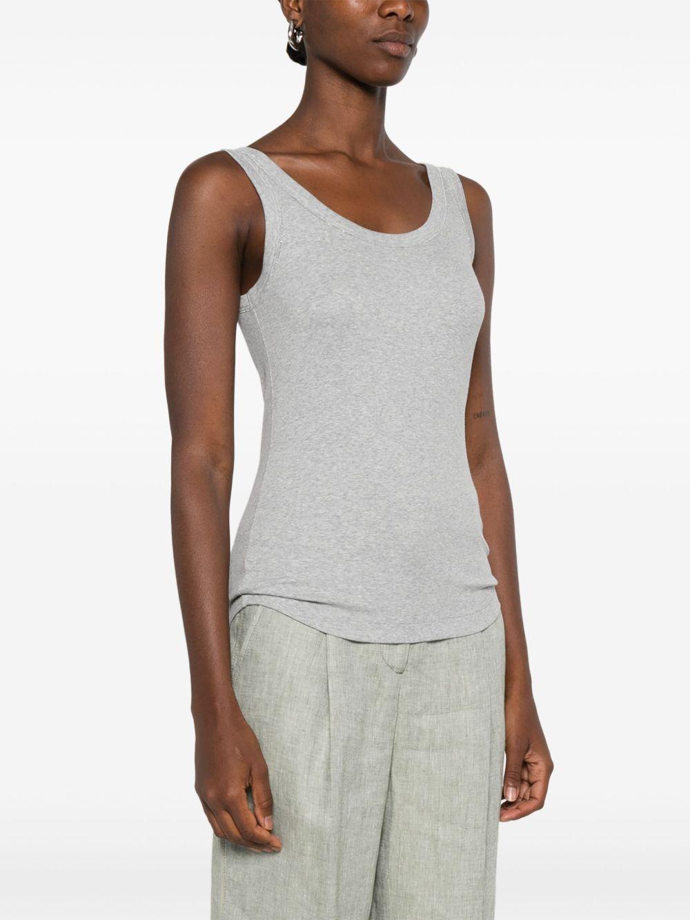 mélange-effect tank top Product Image