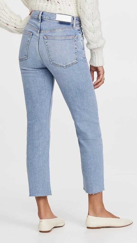 RE/DONE 70s High Rise Comfort Stretch Stove Pipe Jeans | Shopbop Product Image