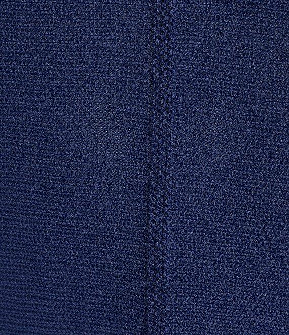 Investments Petite Size Textured 3/4 Sleeve V-Neck Sweater Product Image