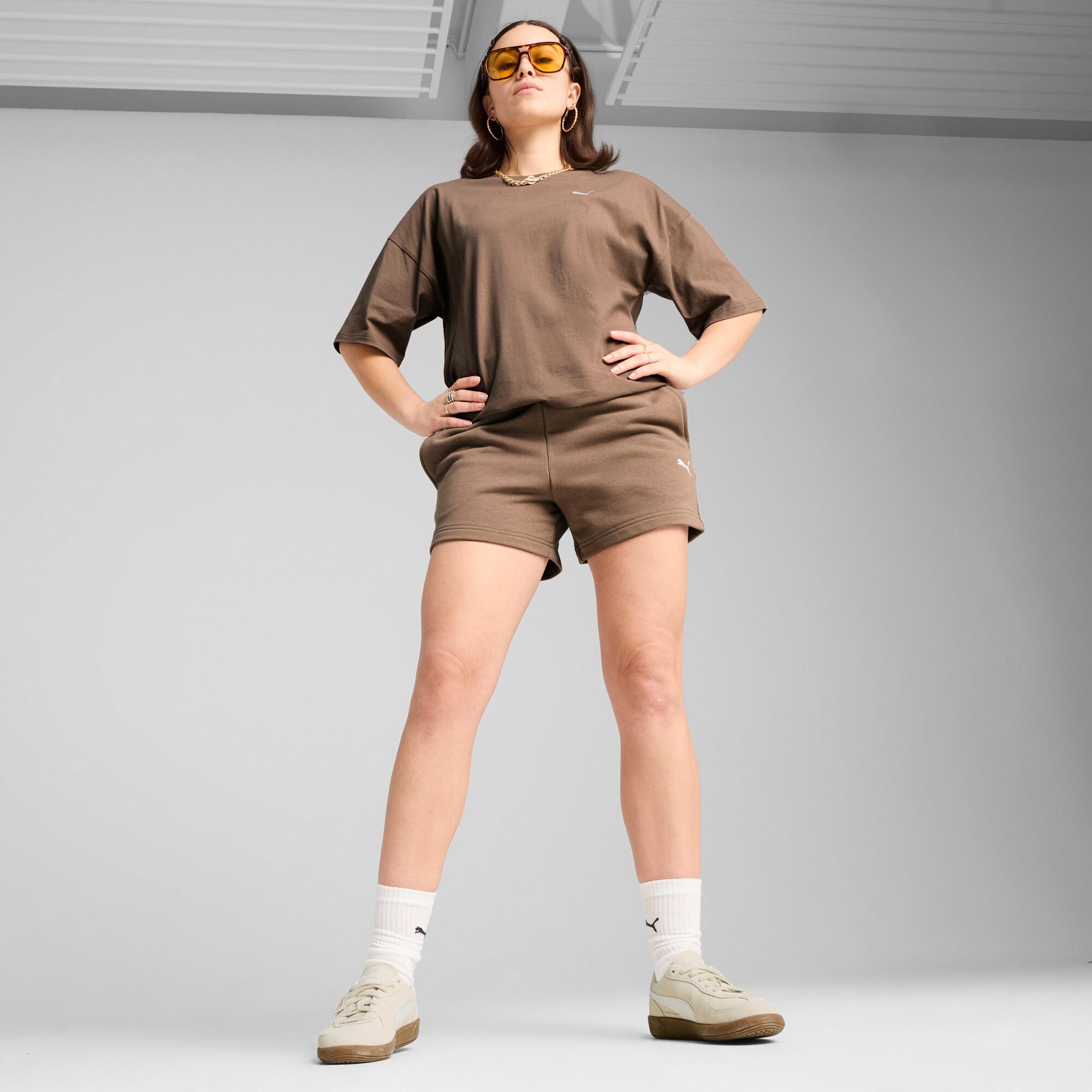 PUMA Wardrobe Essentials Women's 4" Shorts Product Image