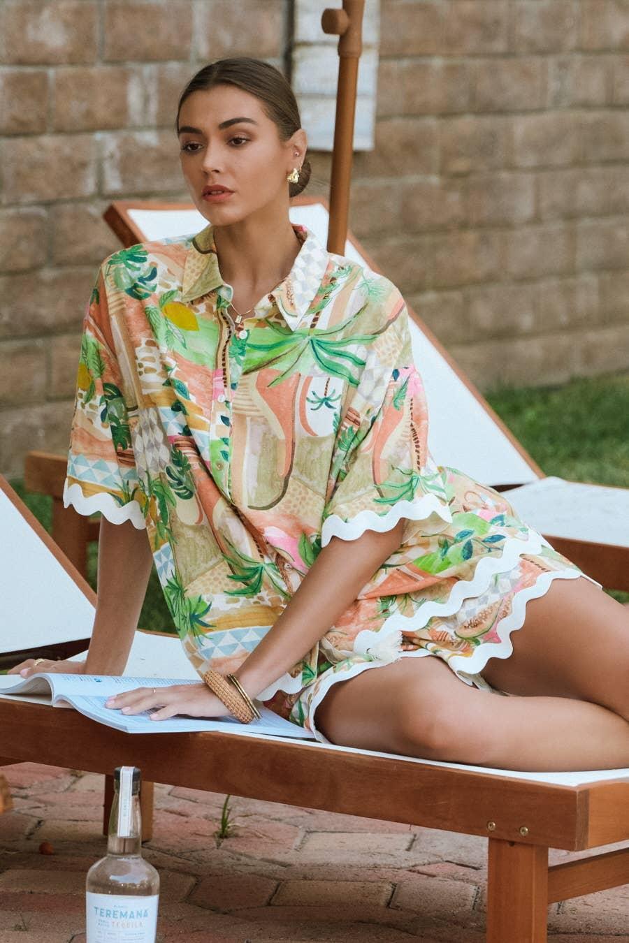 Resort Style Printed RicRac Set Product Image