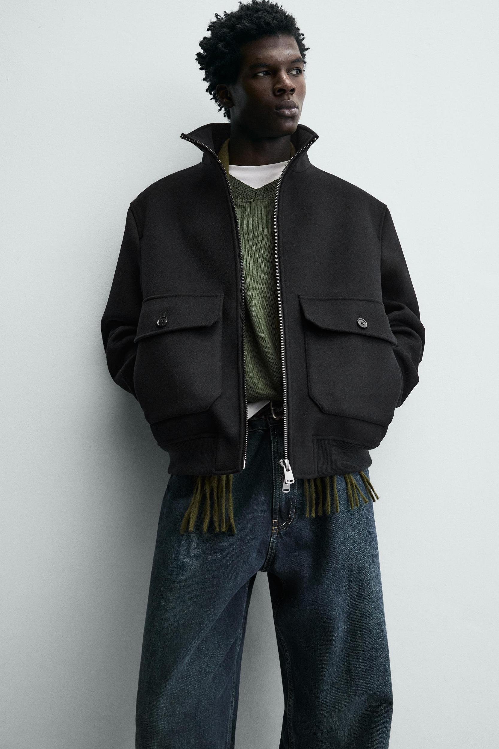 REGULAR FIT POCKET JACKET Product Image