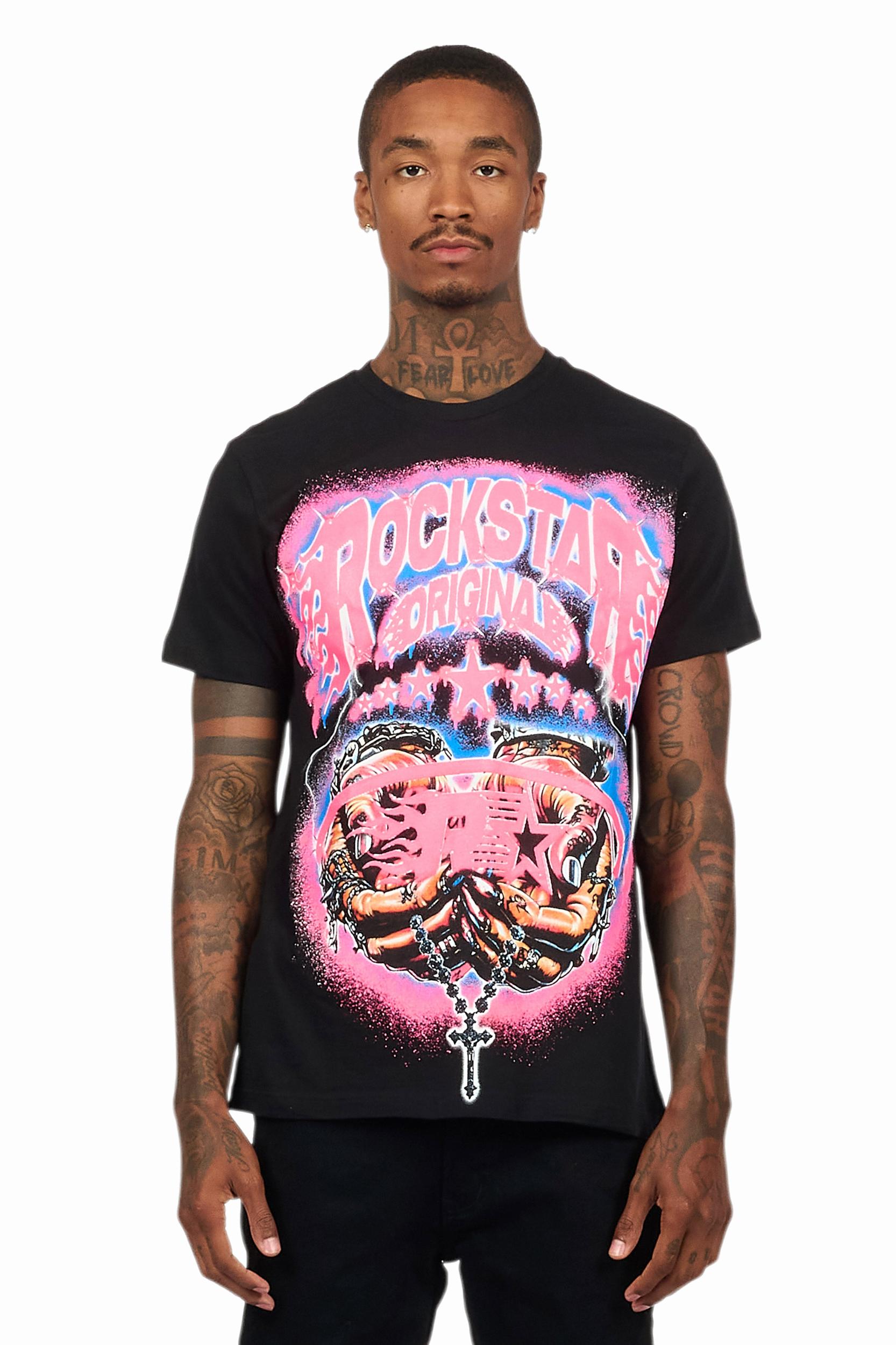 Zeniyah Black Oversized T-Shirt Female Product Image