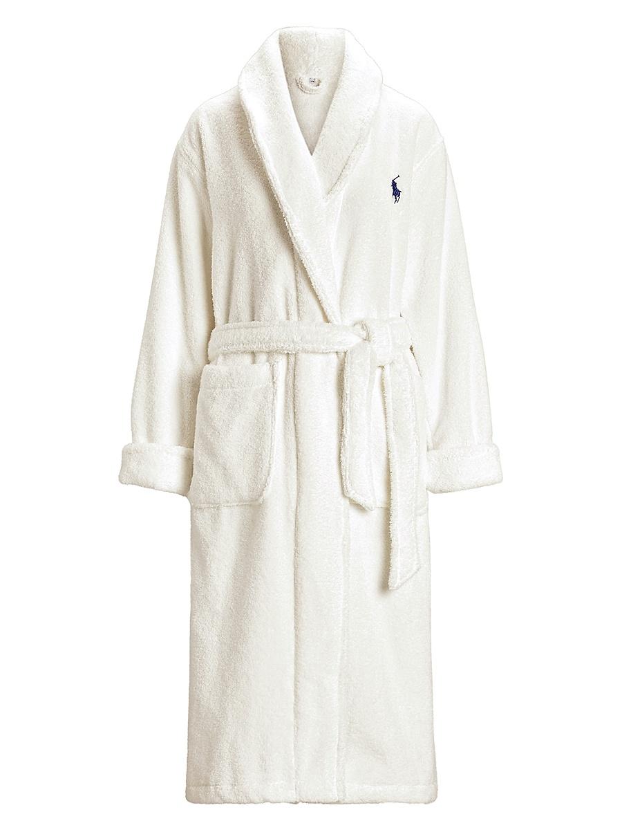 Womens Cocoa Bear Cotton Bath Robe Product Image