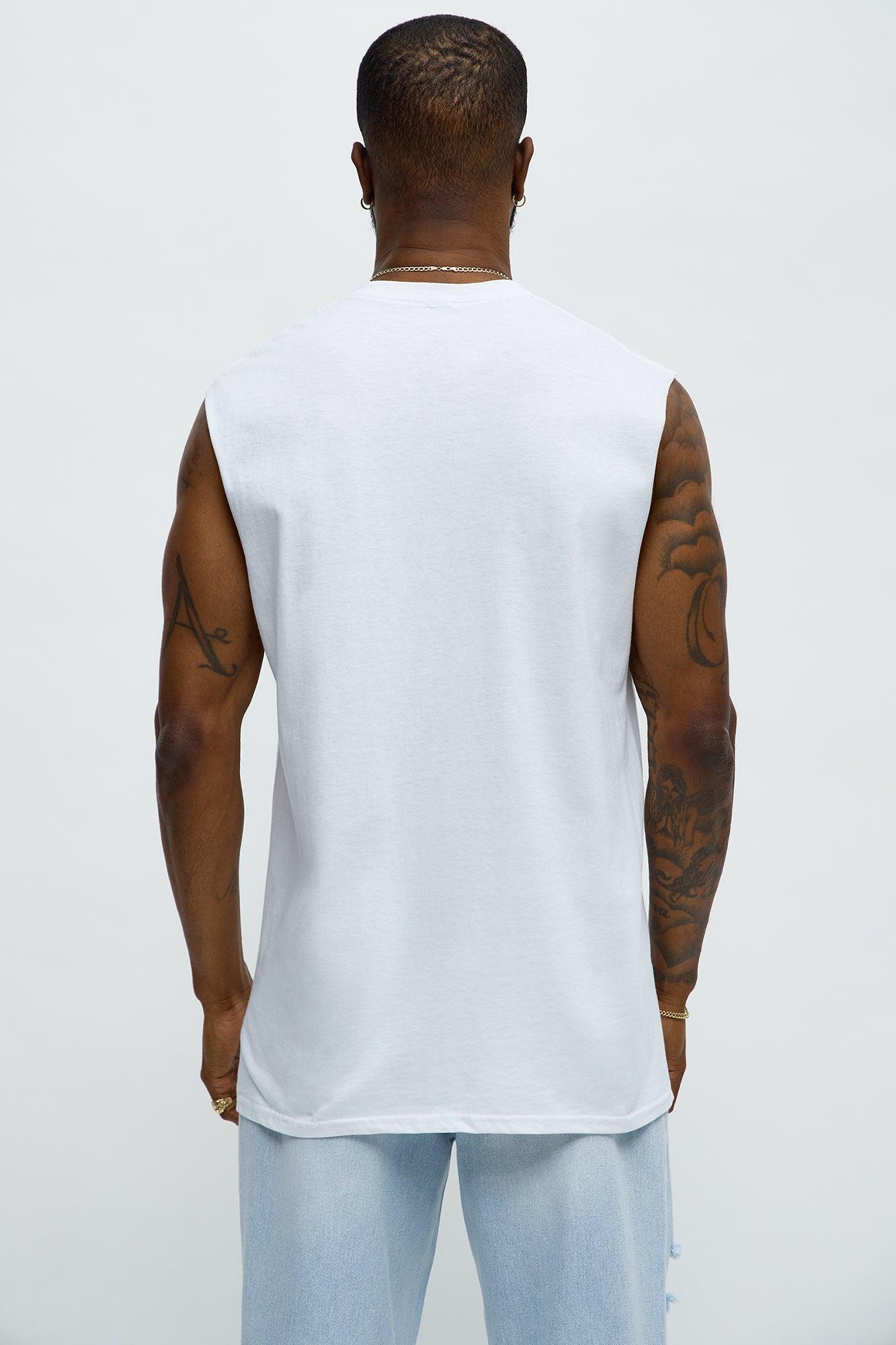 Budweiser For You Muscle Tee - White Male Product Image