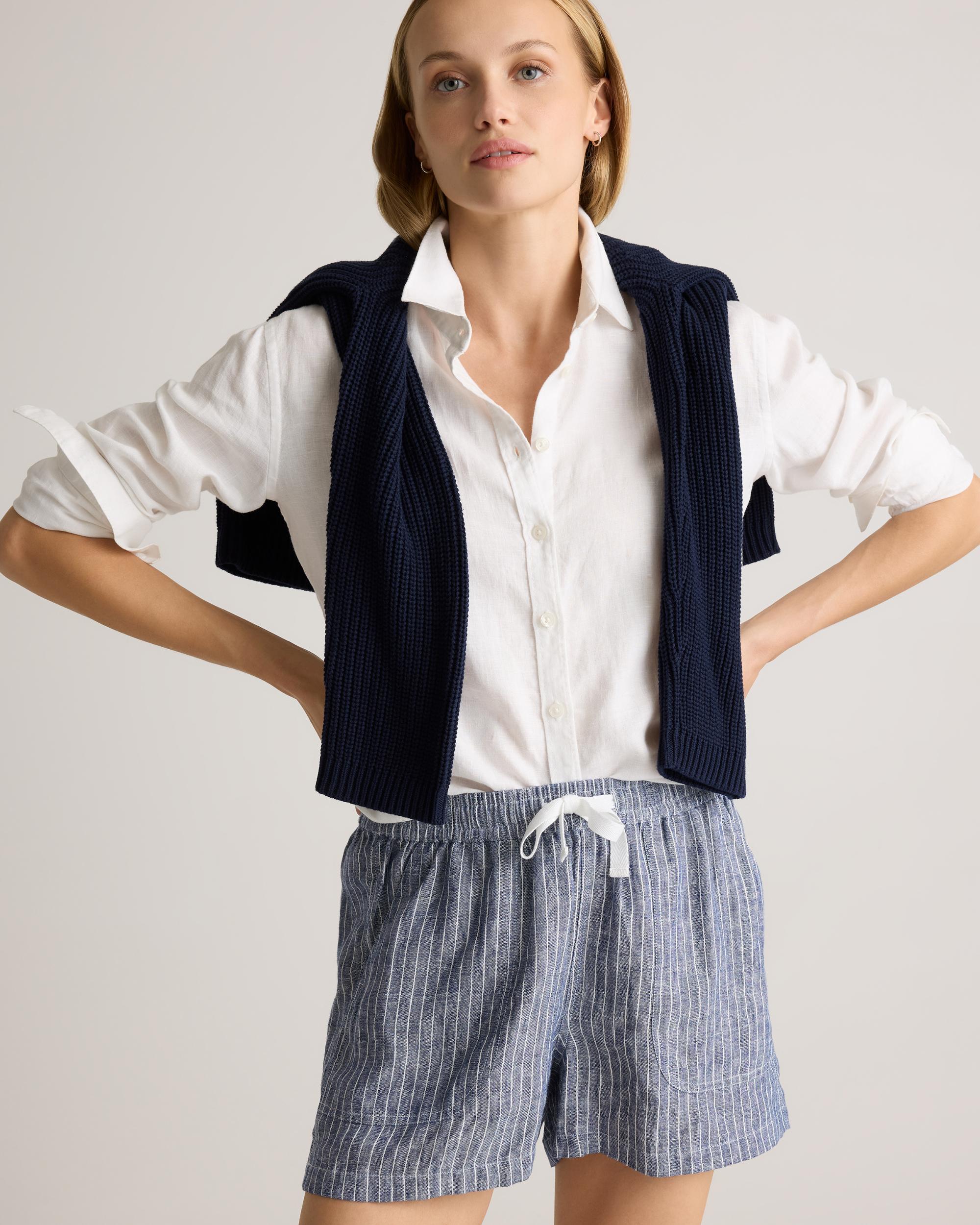 Quince | Women's 100% European Linen Shorts Size XL Product Image