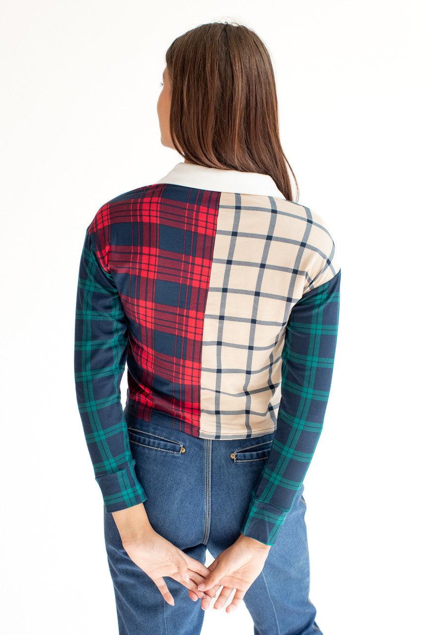 Mixed Plaid Multicolor Shirt Product Image