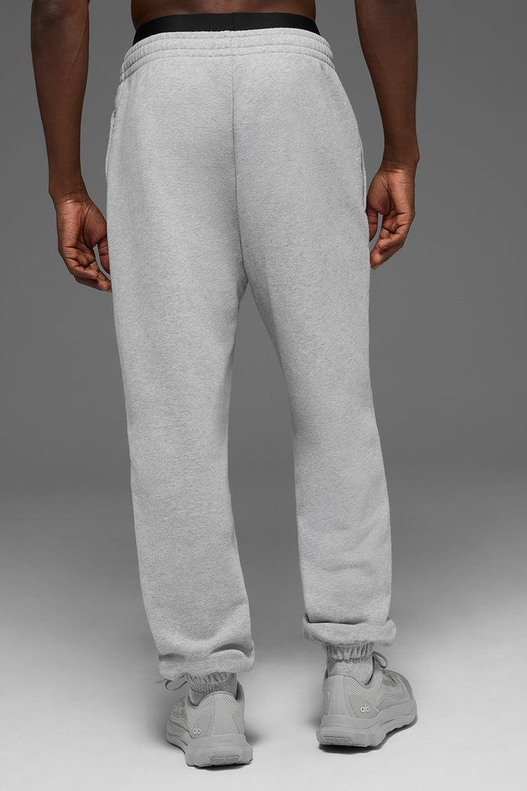 Cuffed Renown Heavy Weight Sweatpant - Athletic Heather Grey Product Image