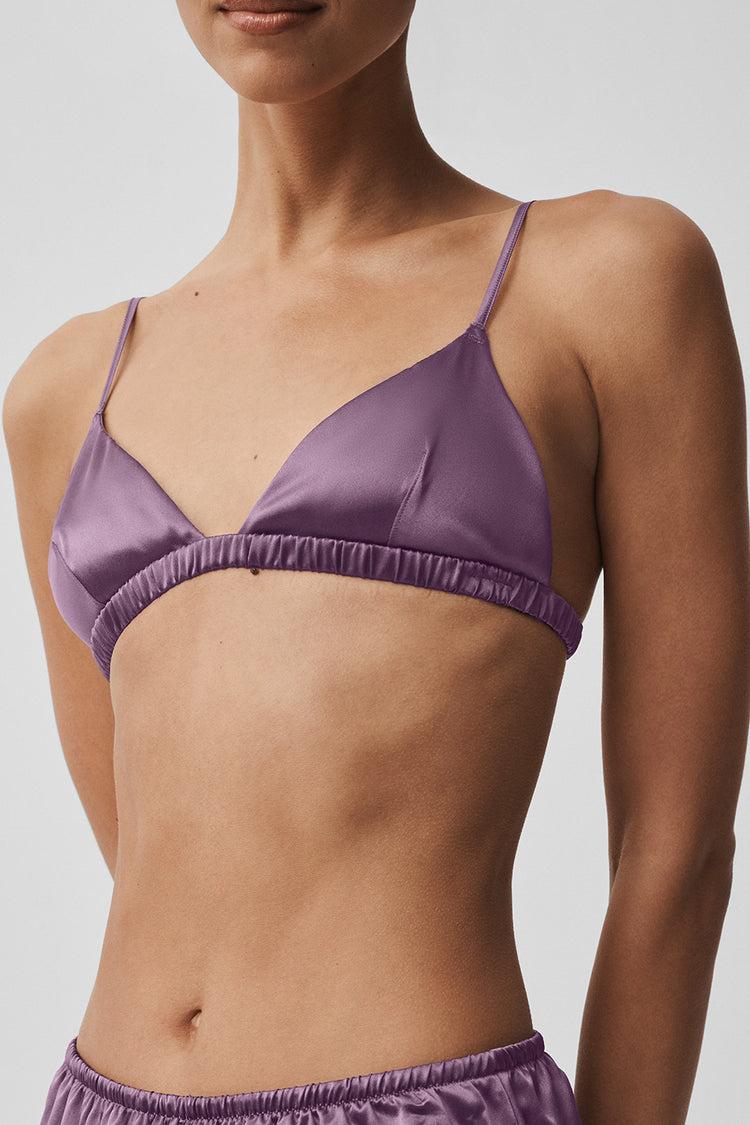 Silk Luminous Bra - Plum Kiss Product Image