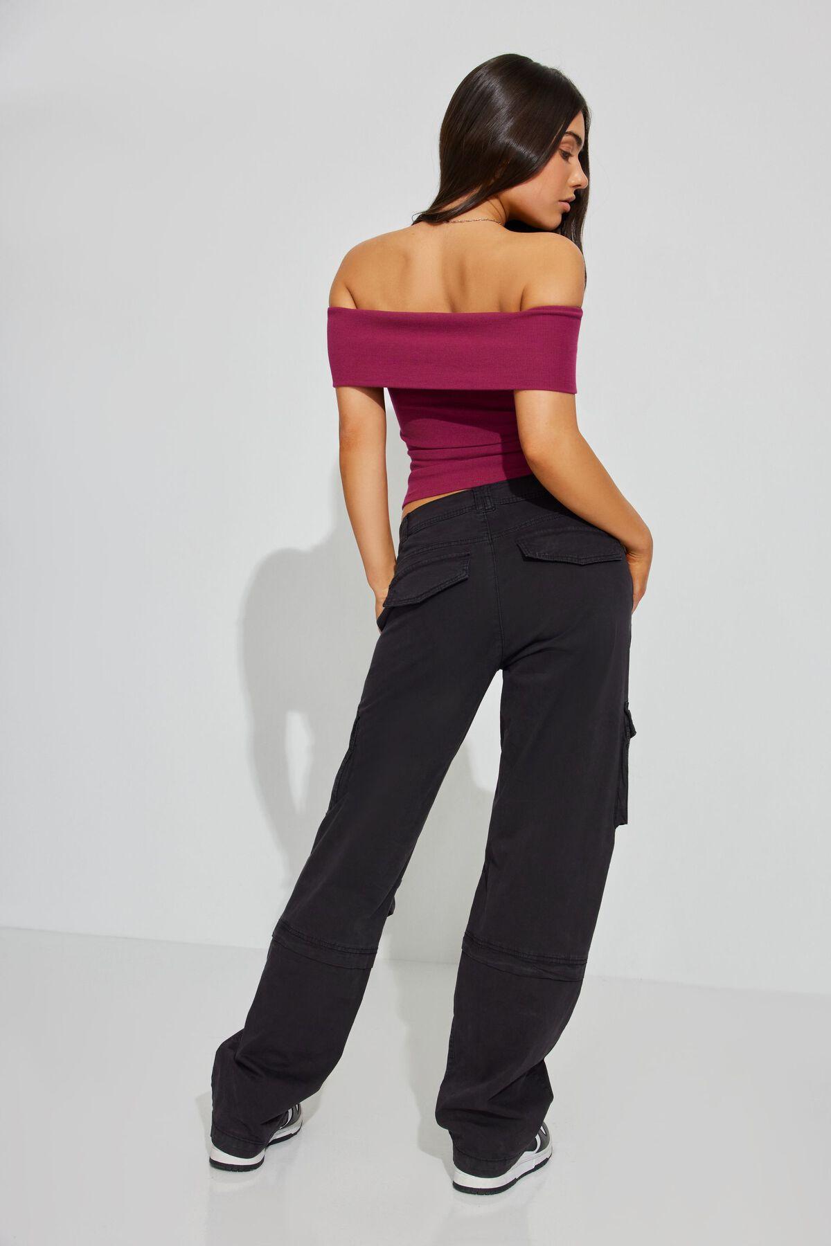 Deep Cowl Neck Halter Top Product Image