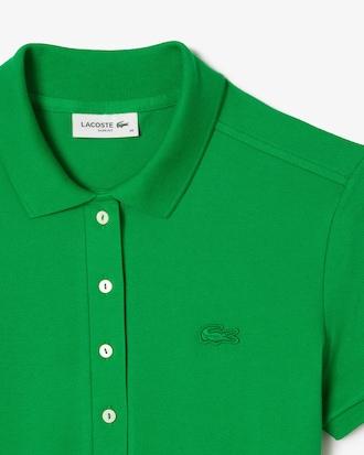 L.12.D Slim Fit Stretch Piqué Polo Shirt Product Image